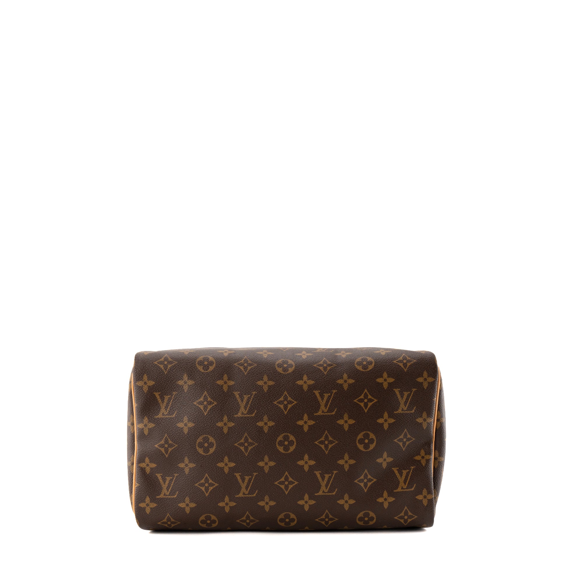 LOUIS VUITTON - Sac à main Speedy 30 Louis Vuitton en toile enduite monogrammée