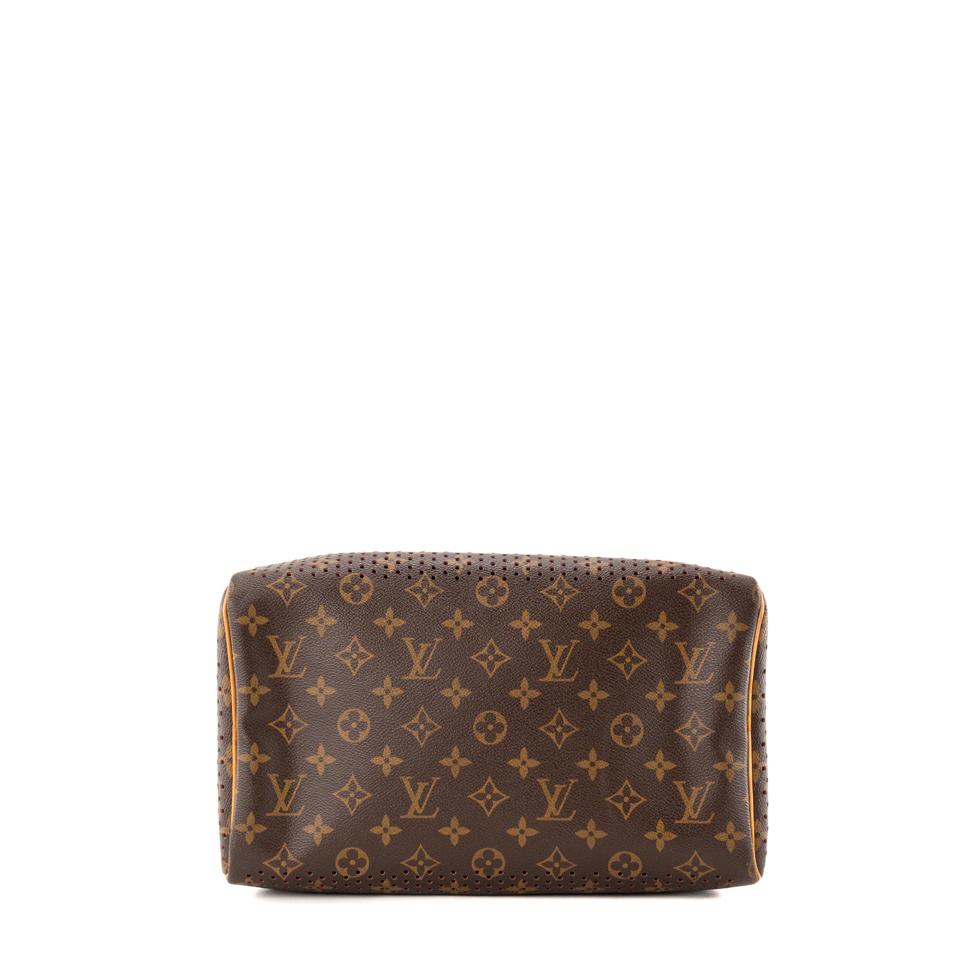 LOUIS VUITTON - Sac à main Speedy 30 Louis Vuitton en toile enduite perforée édition limitée