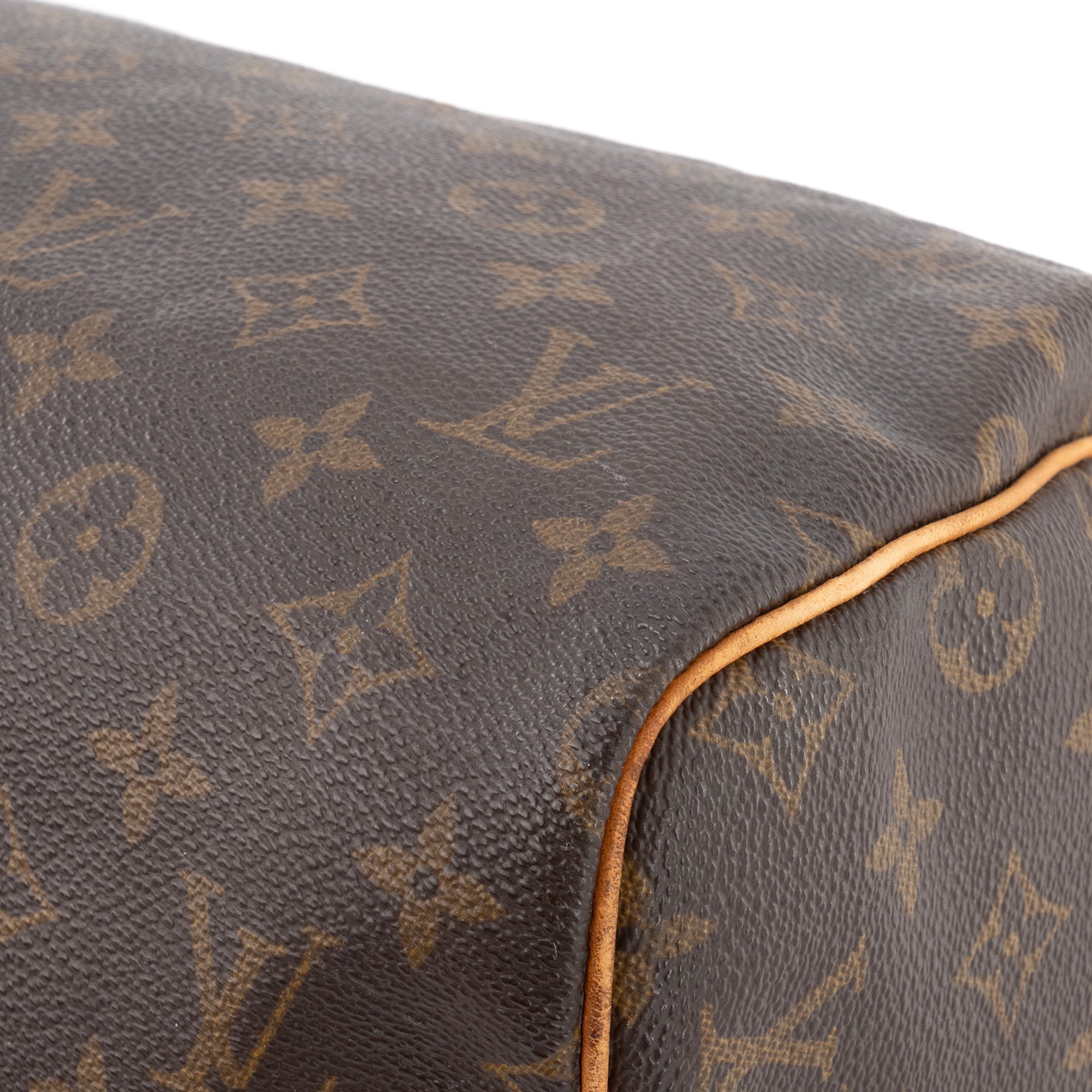 LOUIS VUITTON - Sac à main Speedy 30 Louis Vuitton en toile monogrammée vintage