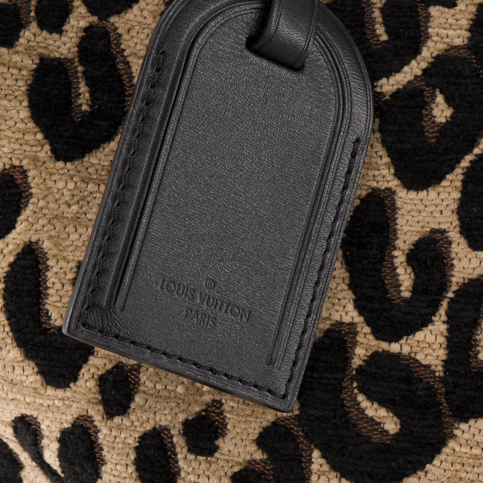 LOUIS VUITTON - Sac à main Speedy 30 Louis Vuitton x Stephen Sprouse en velours léopard édition limitée