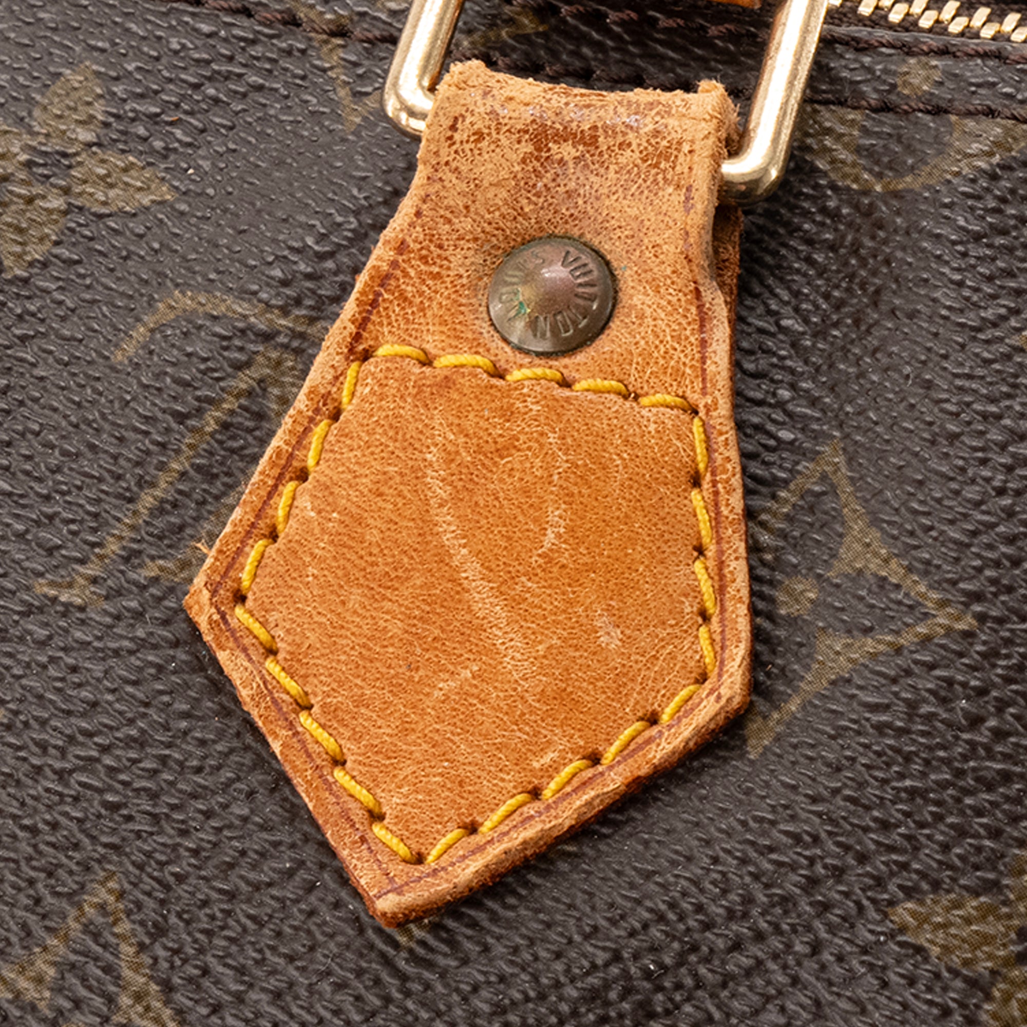 LOUIS VUITTON - Sac à main Speedy 35 Louis Vuitton en toile enduite monogrammée