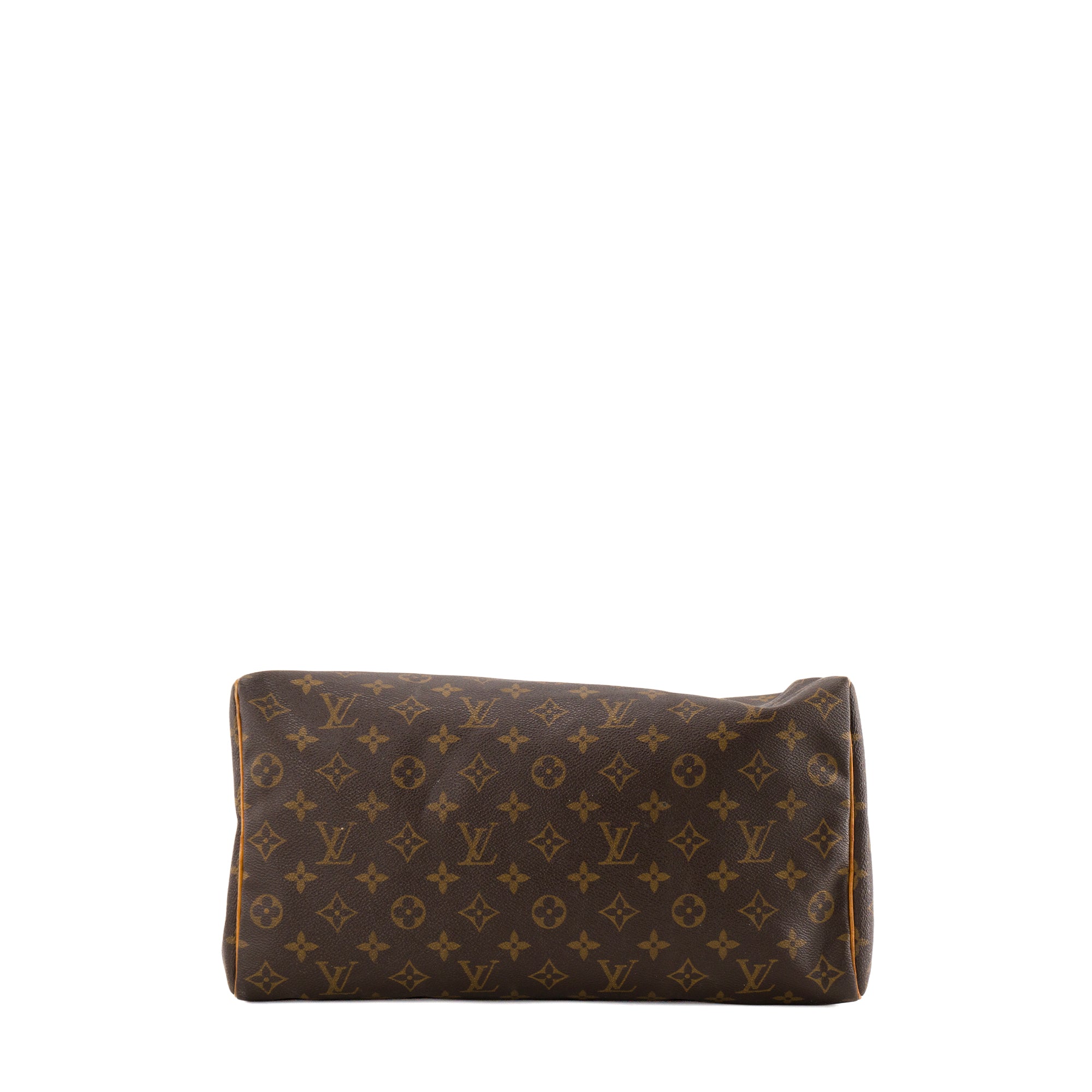 LOUIS VUITTON - Sac à main Speedy 35 Louis Vuitton en toile enduite monogrammée