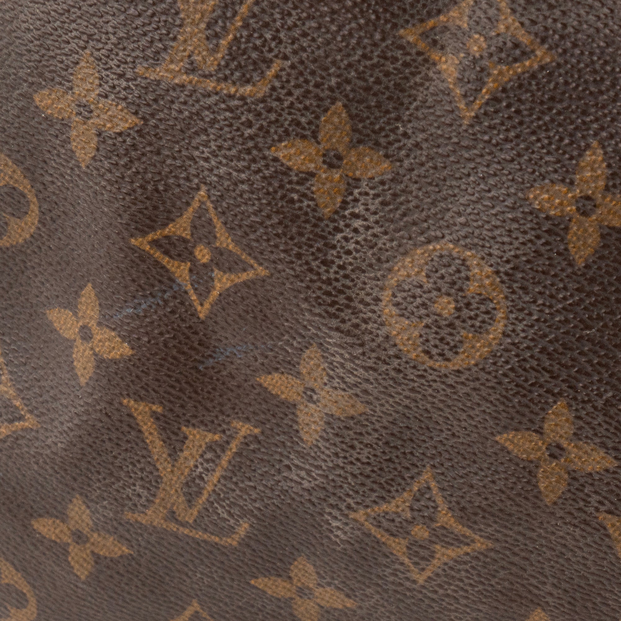LOUIS VUITTON - Sac à main Speedy 35 Louis Vuitton en toile enduite monogrammée vintage