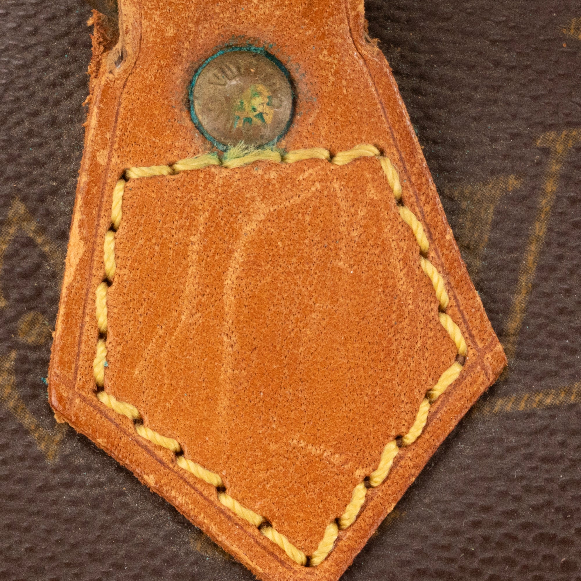 LOUIS VUITTON - Sac à main Speedy 35 Louis Vuitton en toile enduite monogrammée vintage