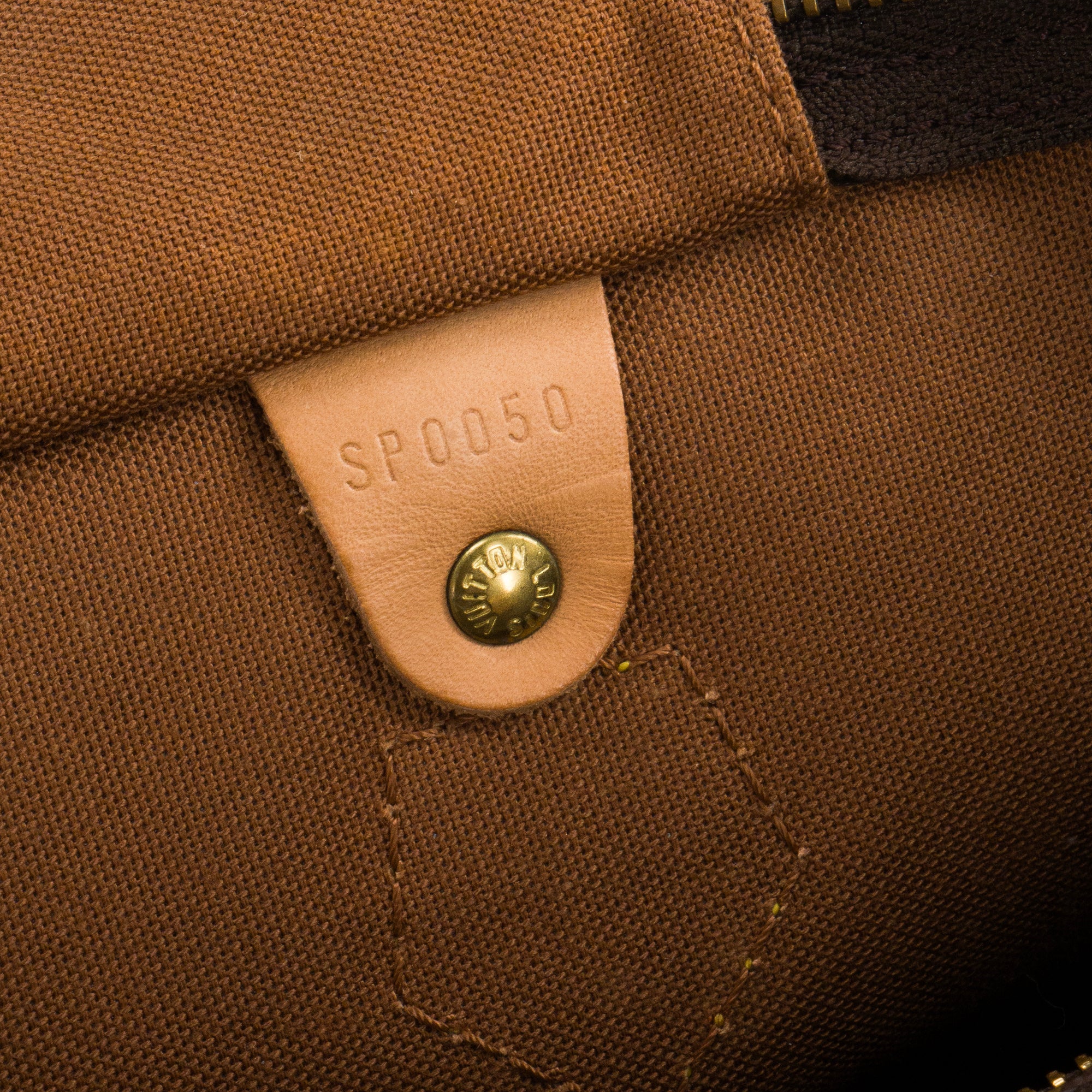 LOUIS VUITTON - Sac à main Speedy 35 Louis Vuitton en toile enduite monogrammée