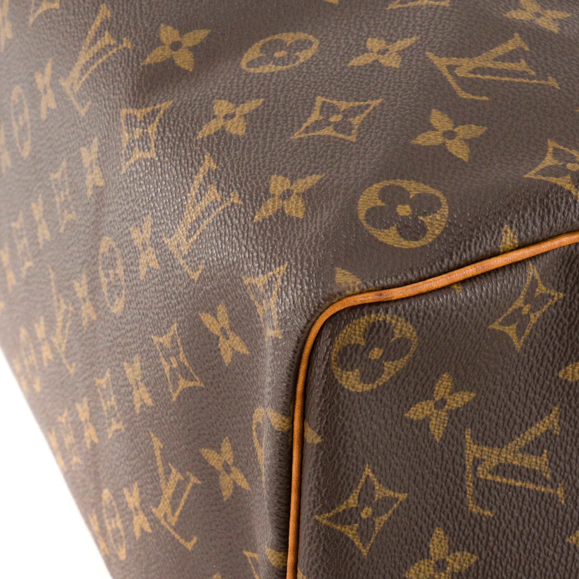 LOUIS VUITTON - Sac à main Speedy 35 Louis Vuitton en toile enduite monogrammée