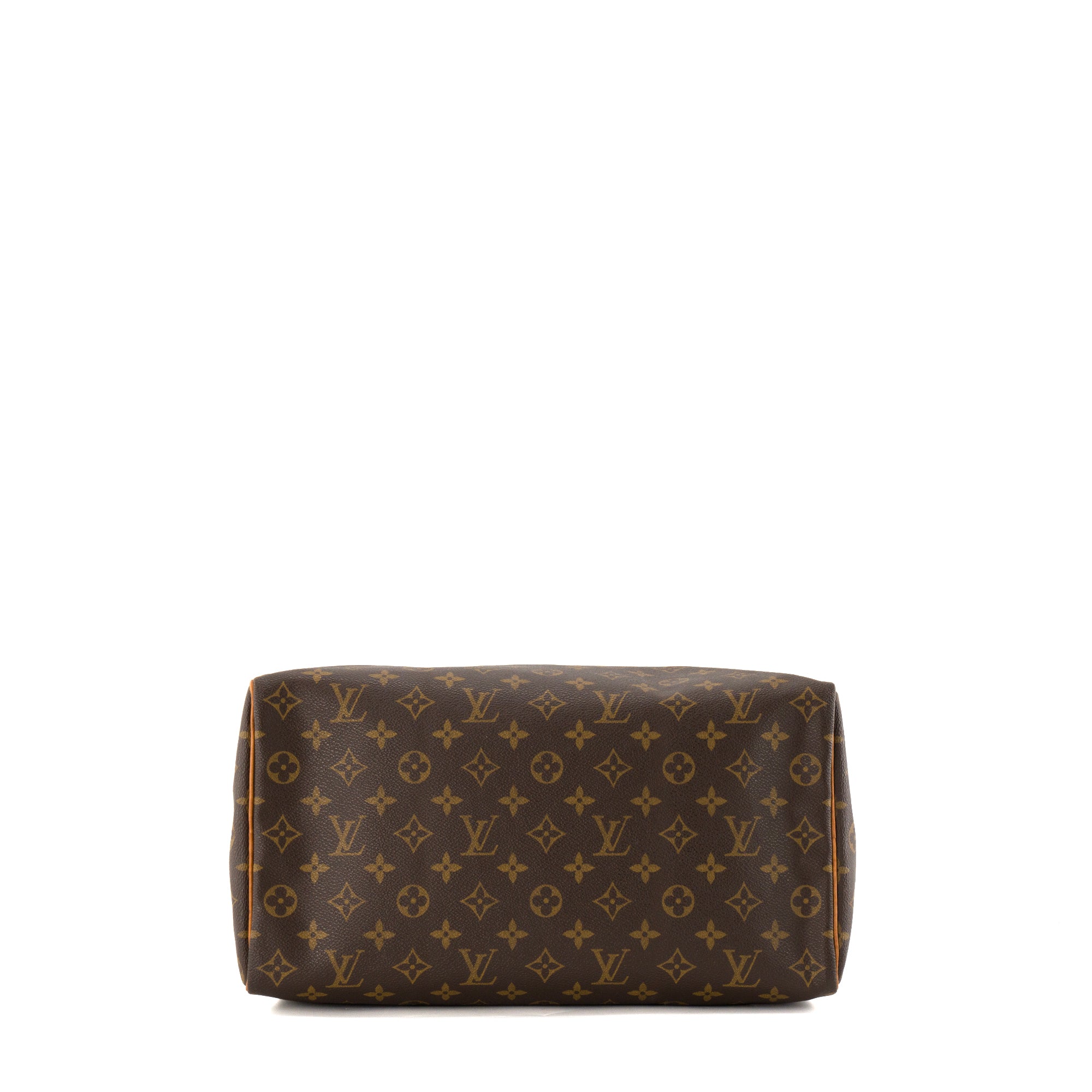 LOUIS VUITTON - Sac à main Speedy 35 Louis Vuitton en toile enduite monogrammée