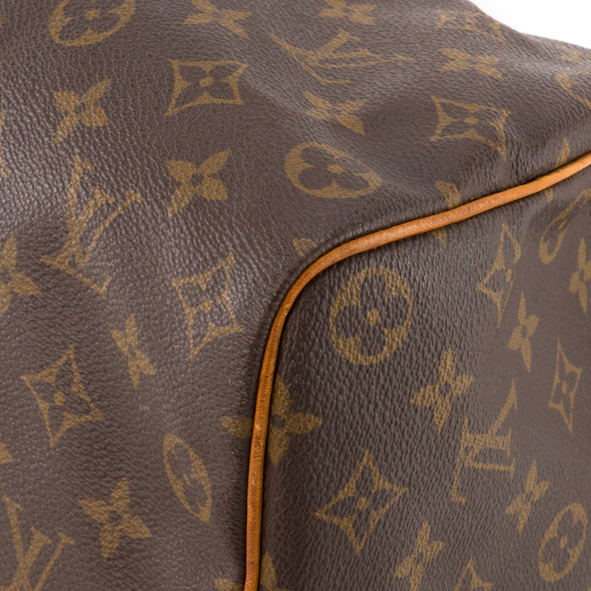 LOUIS VUITTON - Sac à main Speedy 35 Louis Vuitton en toile enduite monogrammée