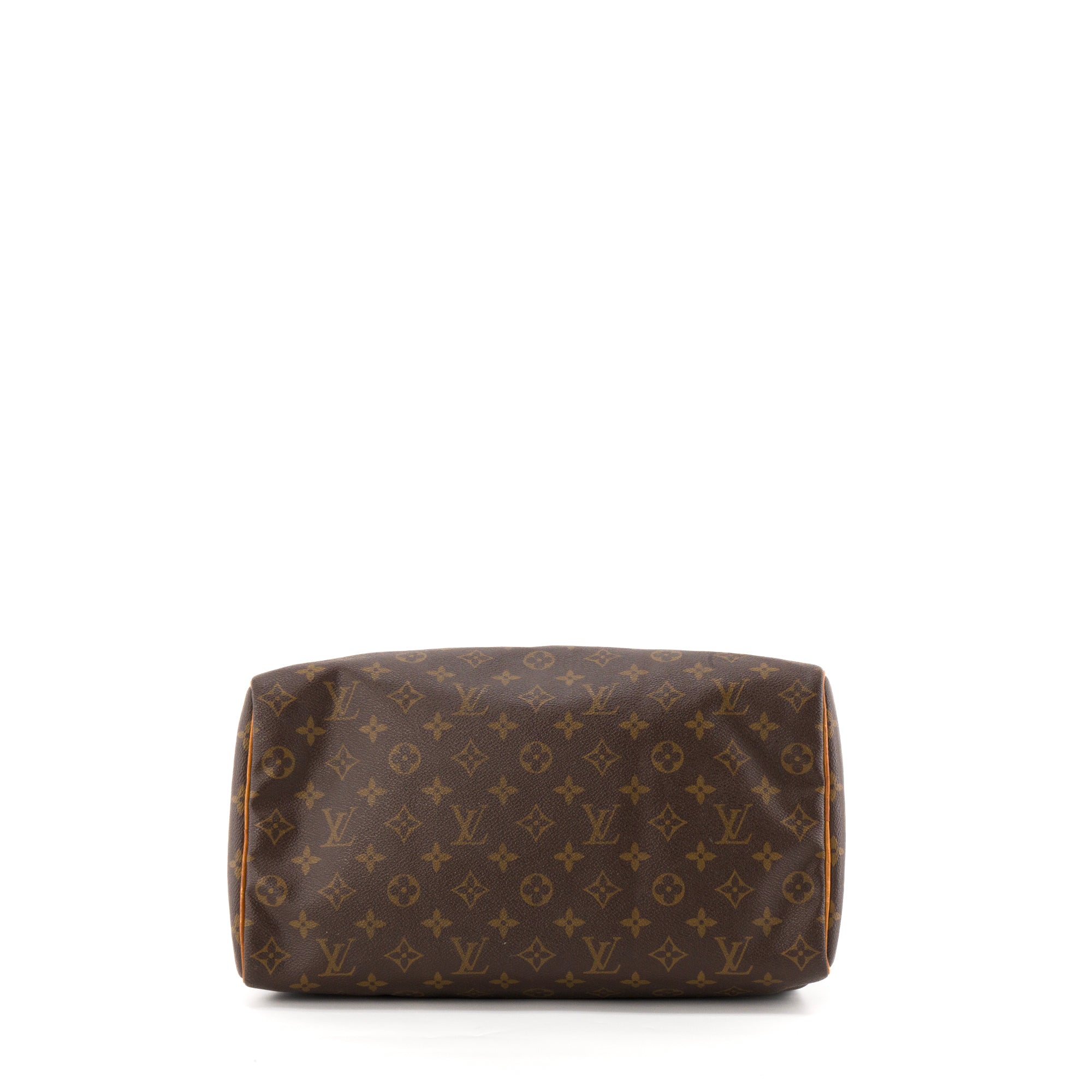 LOUIS VUITTON - Sac à main Speedy 35 Louis Vuitton en toile enduite monogrammée