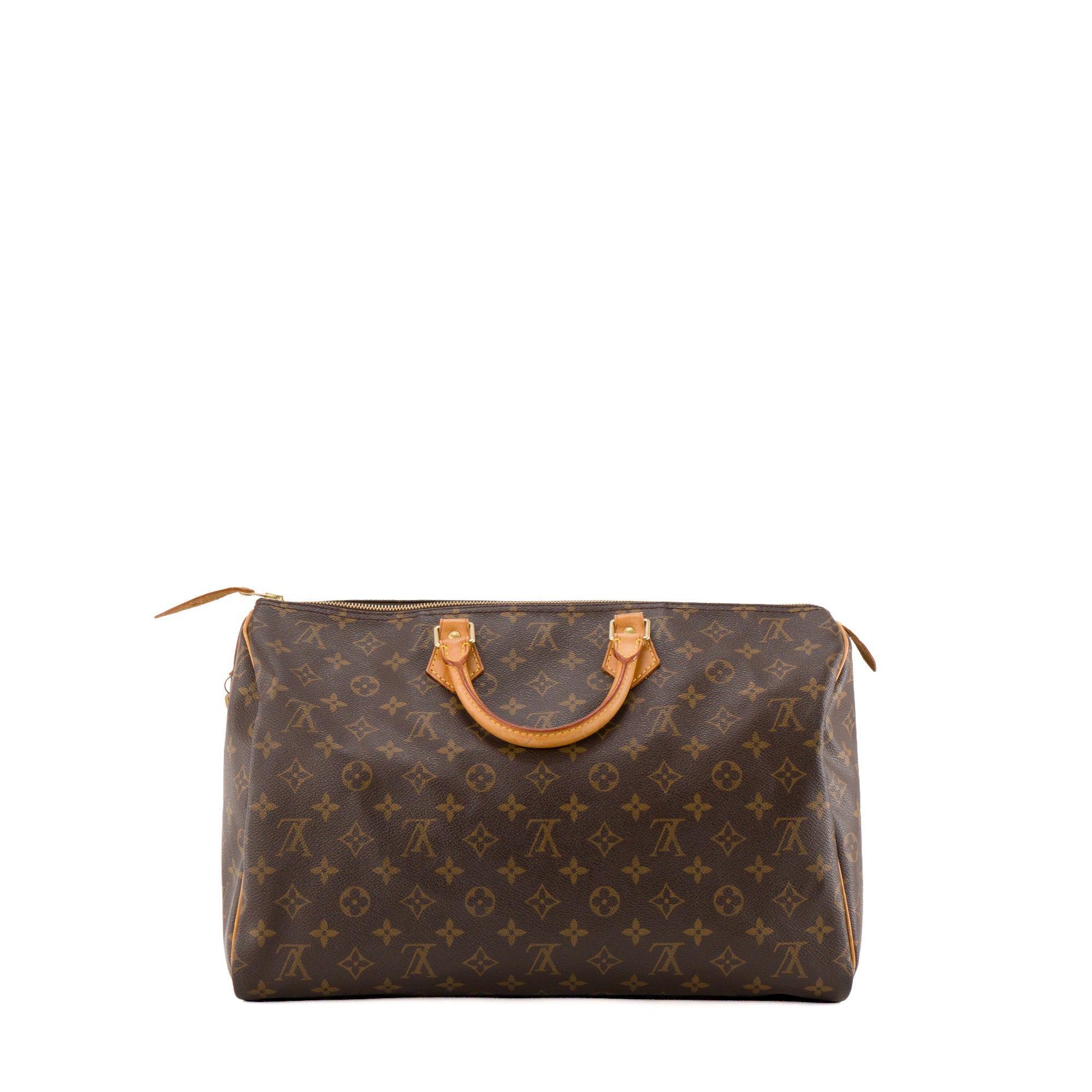 LOUIS VUITTON - Sac à main Speedy 40 Louis Vuitton en toile enduite monogrammée