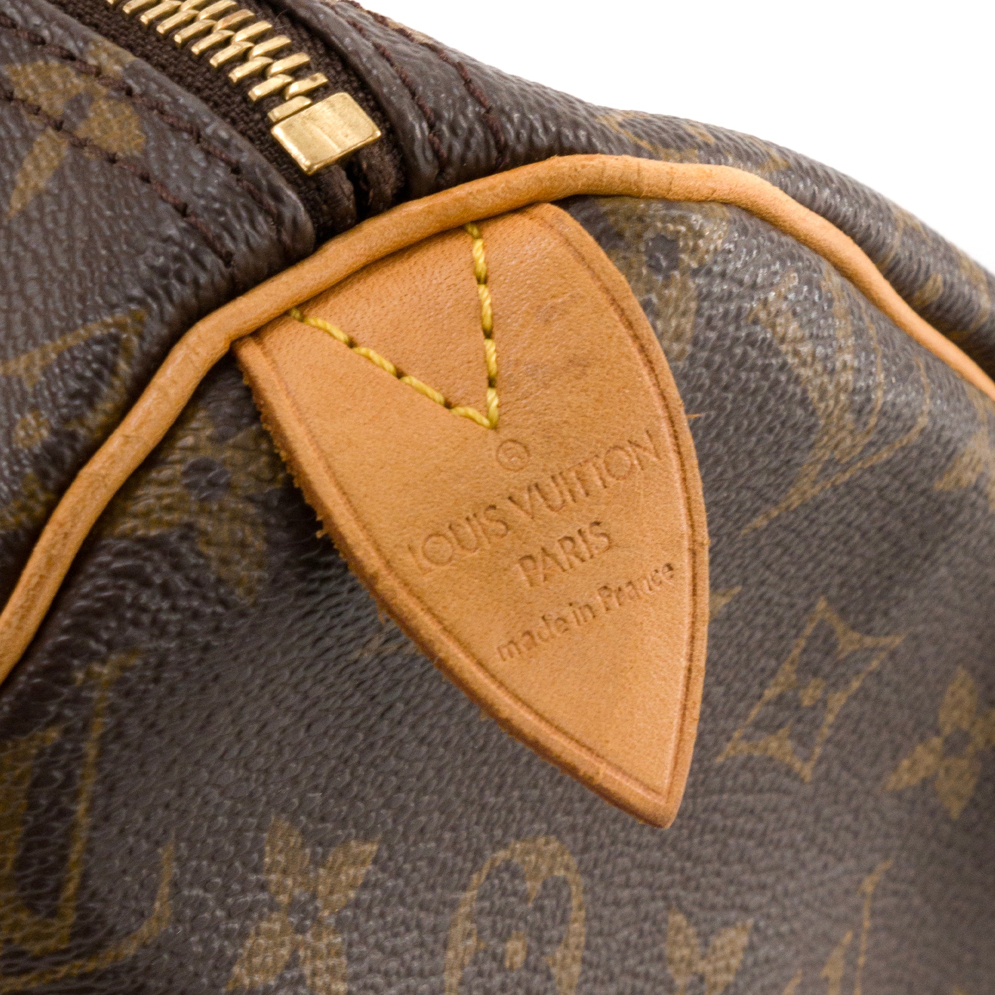 LOUIS VUITTON - Sac à main Speedy 40 Louis Vuitton en toile enduite monogrammée