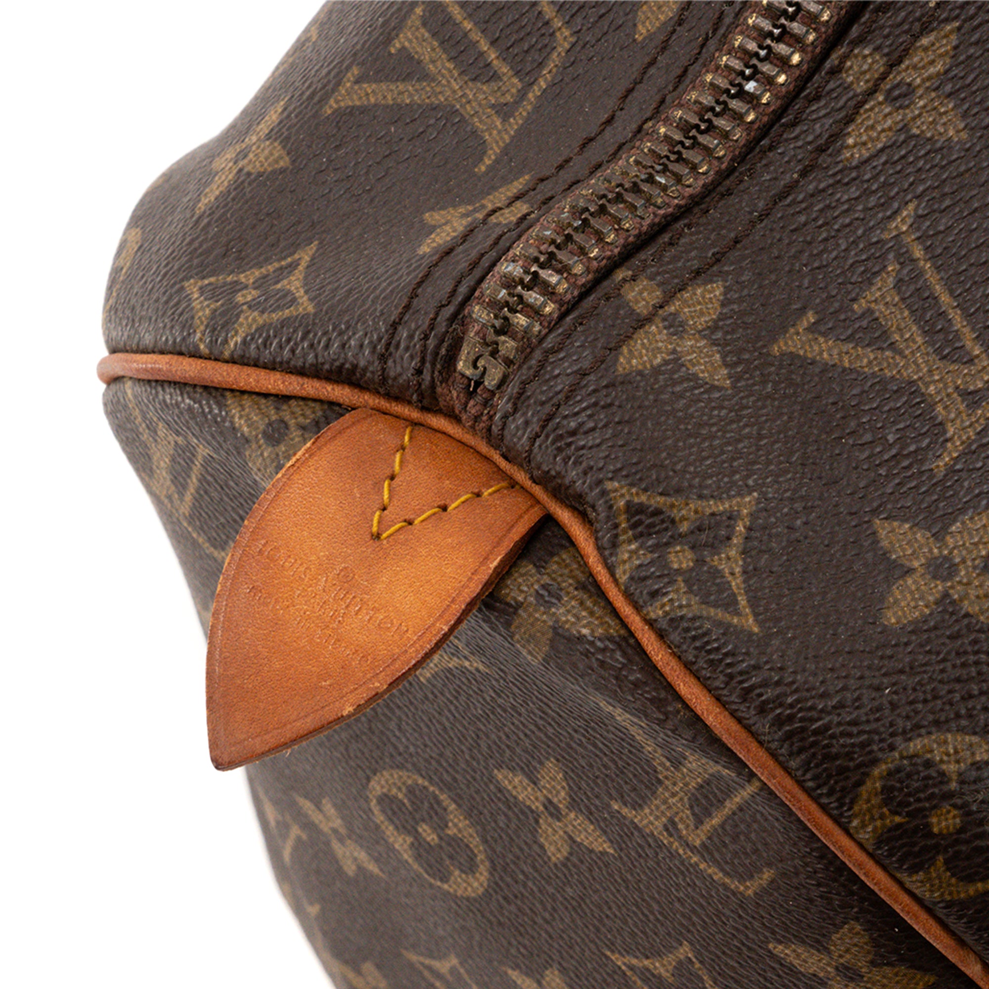 LOUIS VUITTON - Sac à main Speedy 40 Louis Vuitton en toile enduite monogrammée vintage
