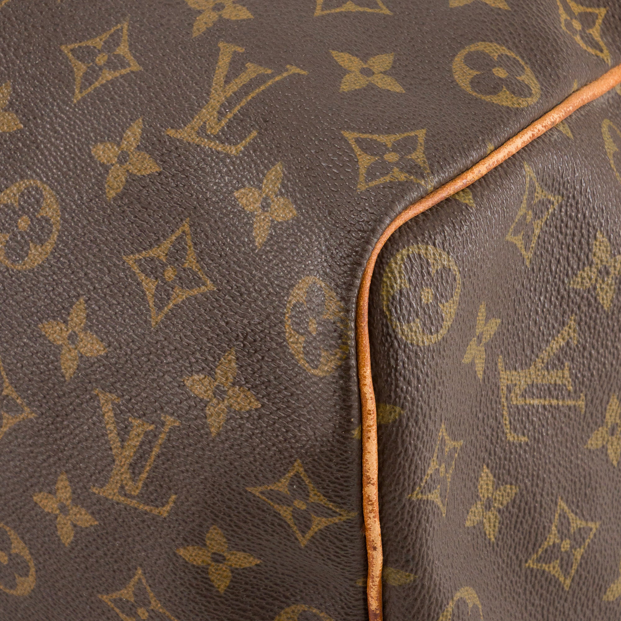 LOUIS VUITTON - Sac à main Speedy 40 Louis Vuitton en toile enduite monogrammée vintage