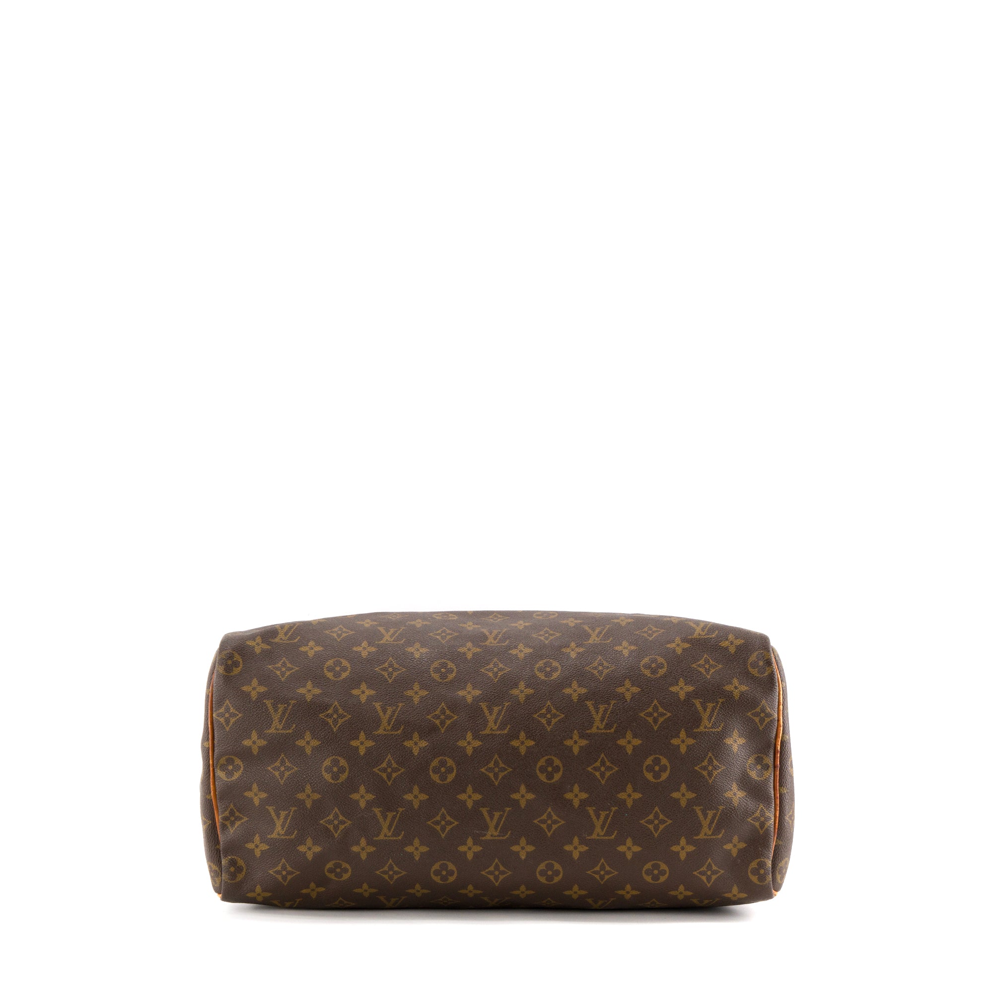 LOUIS VUITTON - Sac à main Speedy 40 Louis Vuitton en toile enduite monogrammée vintage