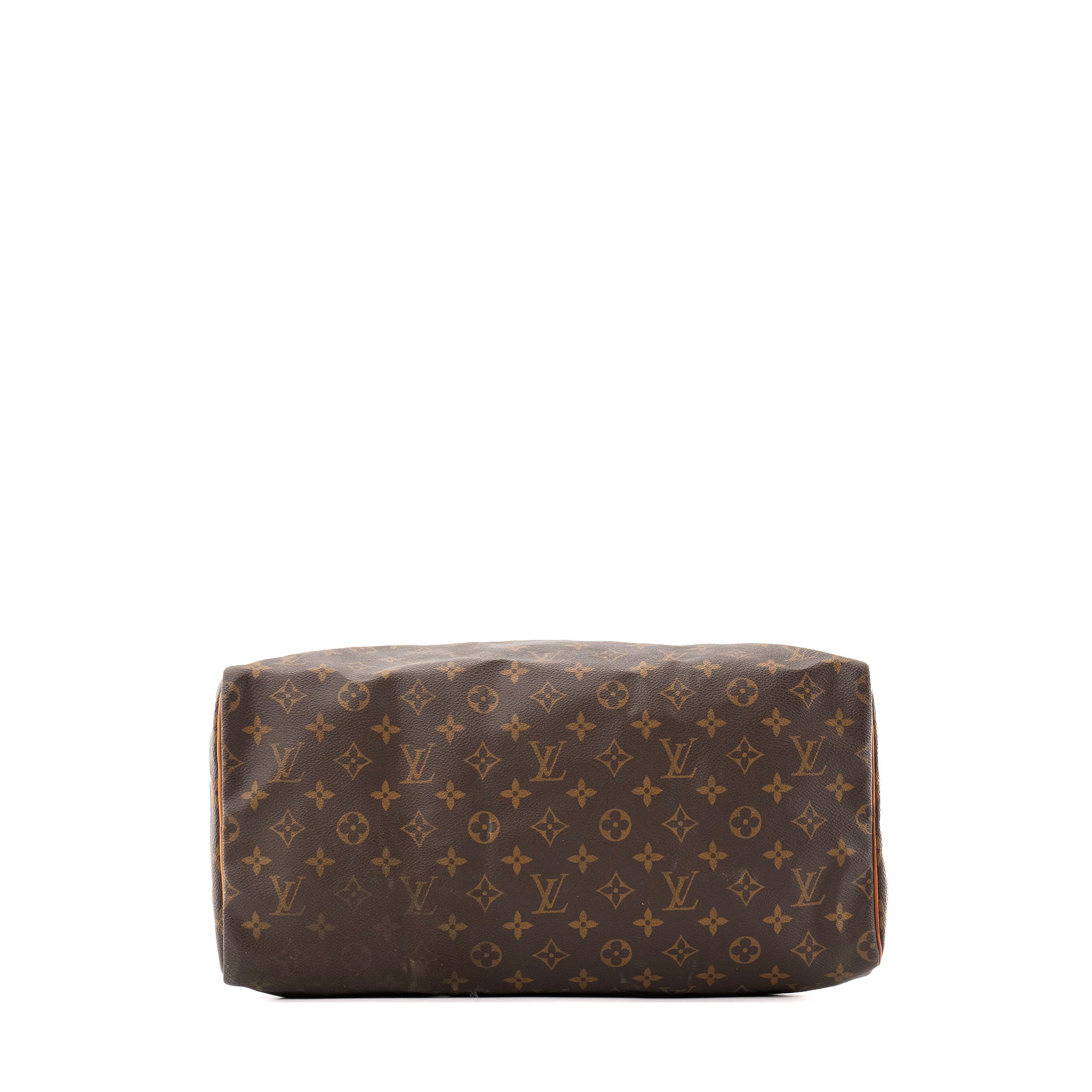 LOUIS VUITTON - Sac à main Speedy 40 Louis Vuitton en toile enduite monogrammée vintage