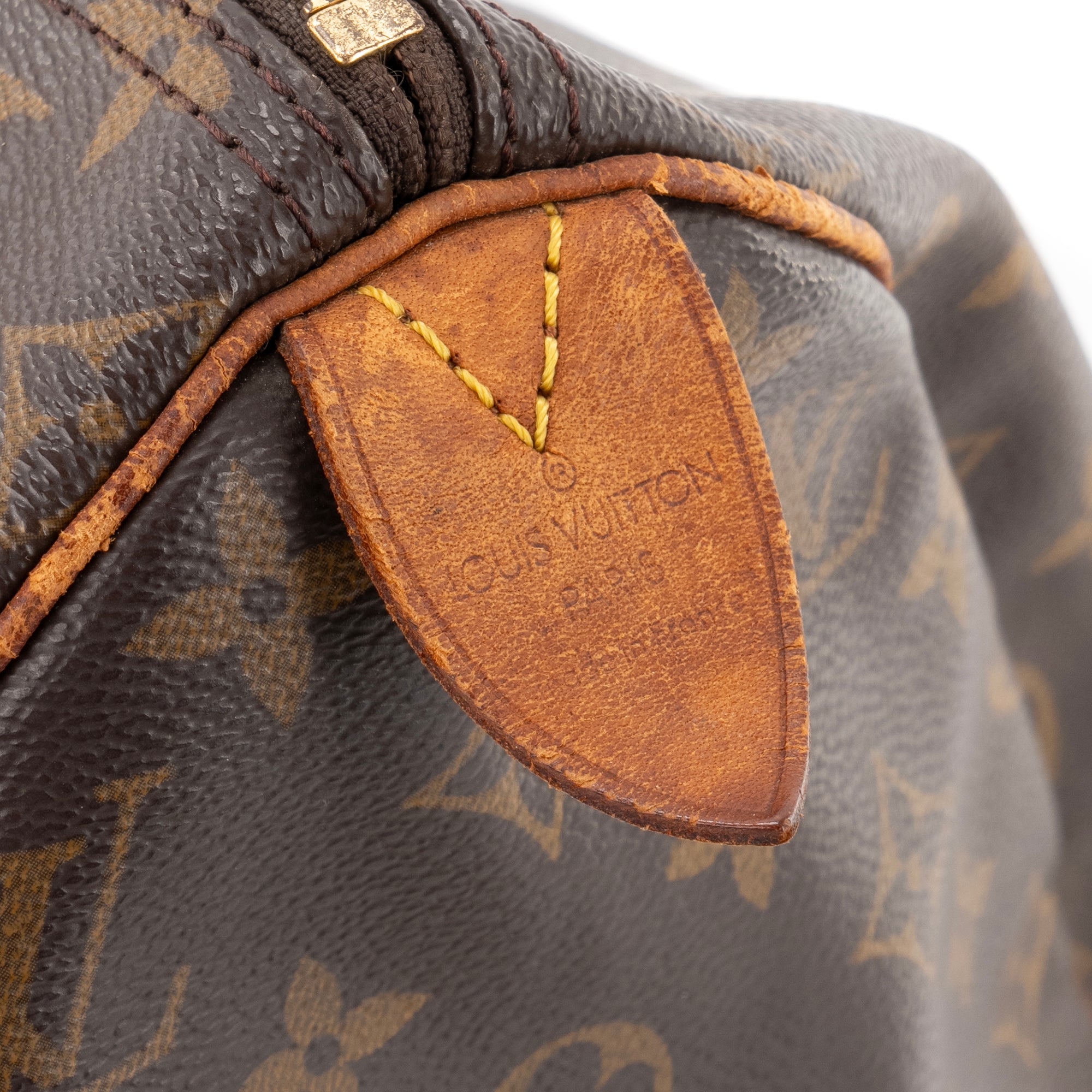 LOUIS VUITTON - Sac à main Speedy 40 Louis Vuitton en toile enduite monogrammée