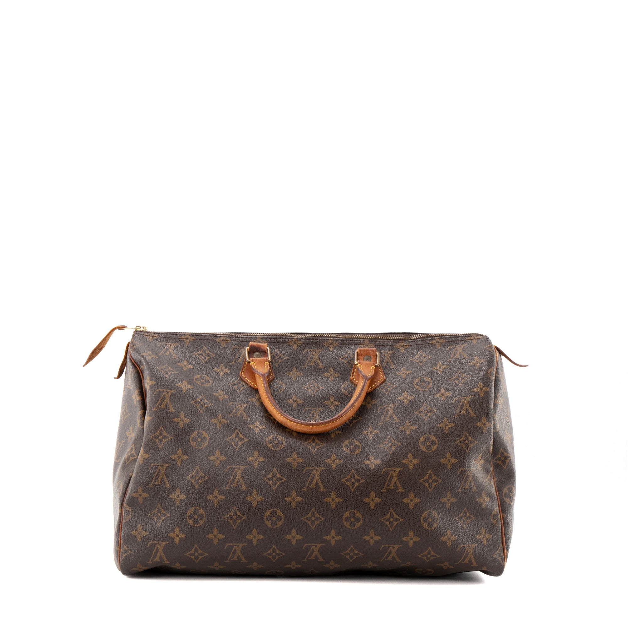 LOUIS VUITTON - Sac à main Speedy 40 Louis Vuitton en toile enduite monogrammée