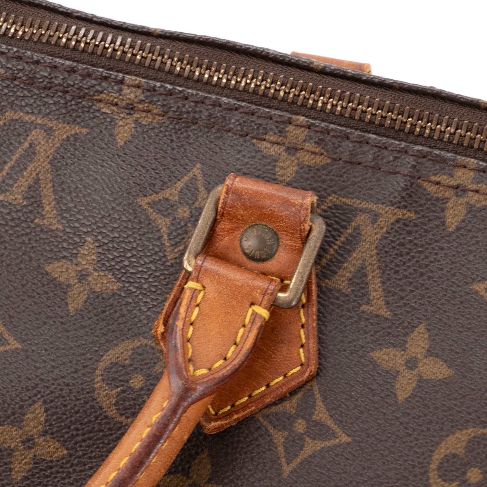 LOUIS VUITTON - Sac à main Speedy 40 Louis Vuitton en toile enduite monogrammée