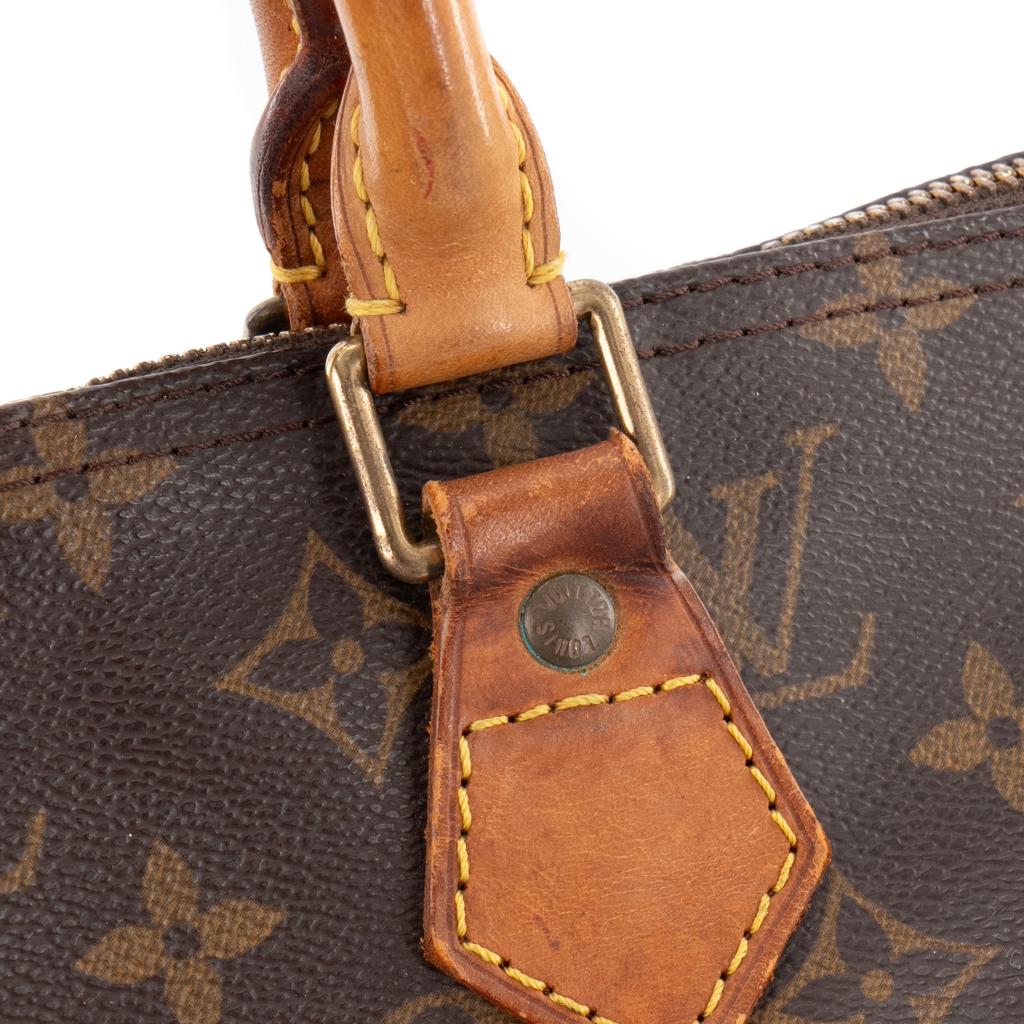 LOUIS VUITTON - Sac à main Speedy 40 Louis Vuitton en toile enduite monogrammée