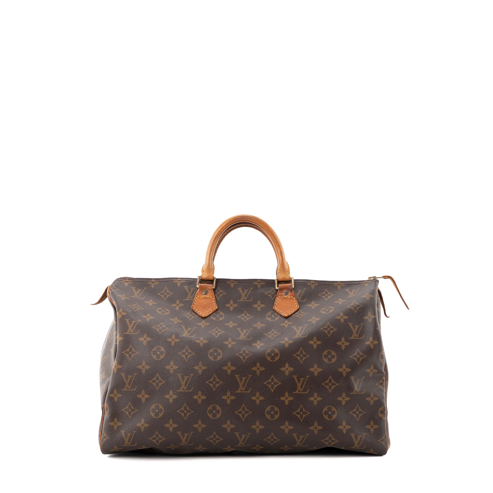 LOUIS VUITTON - Sac à main Speedy 40 Louis Vuitton en toile enduite monogrammée