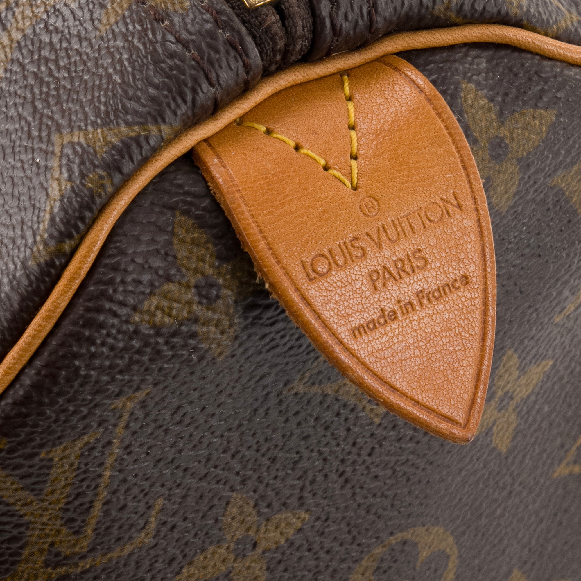 LOUIS VUITTON - Sac à main Speedy 40 Louis Vuitton en toile monogrammée vintage