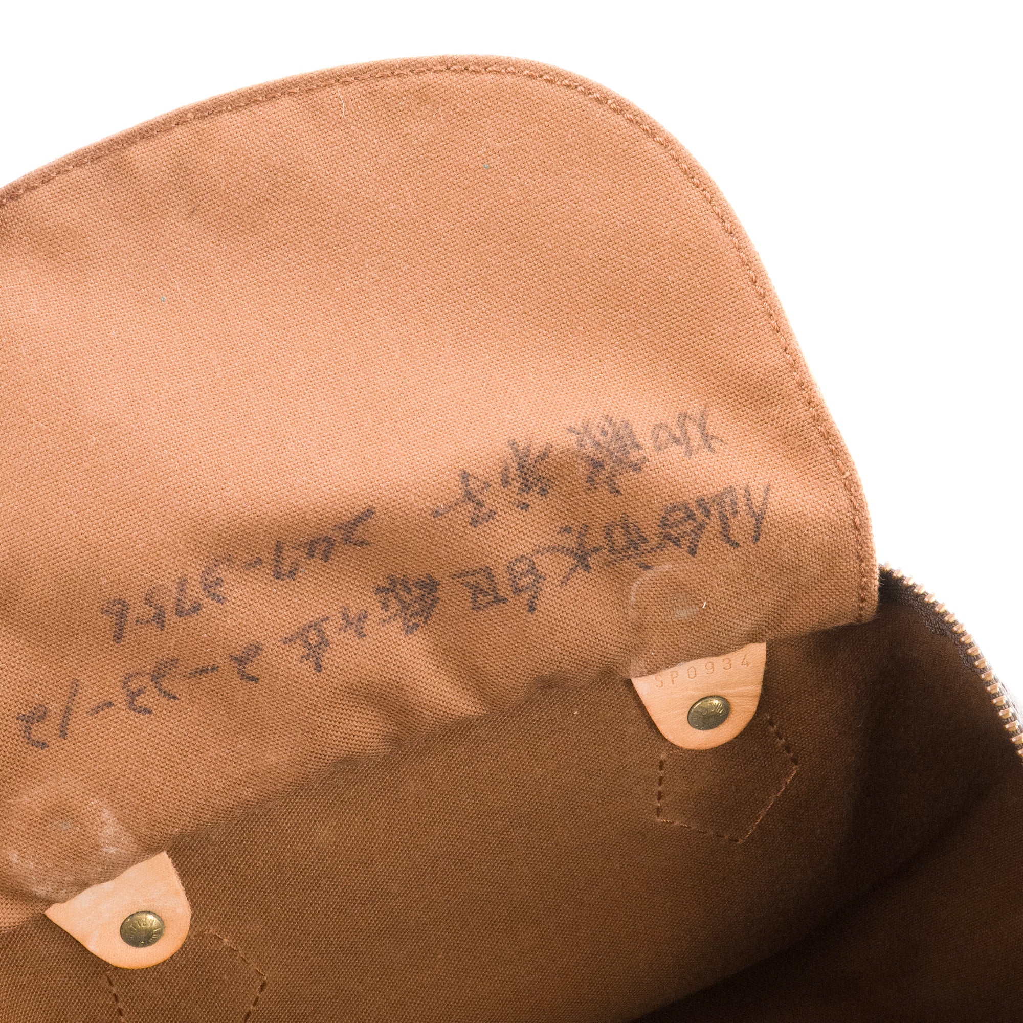 LOUIS VUITTON - Sac à main Speedy 40 Louis Vuitton en toile monogrammée vintage