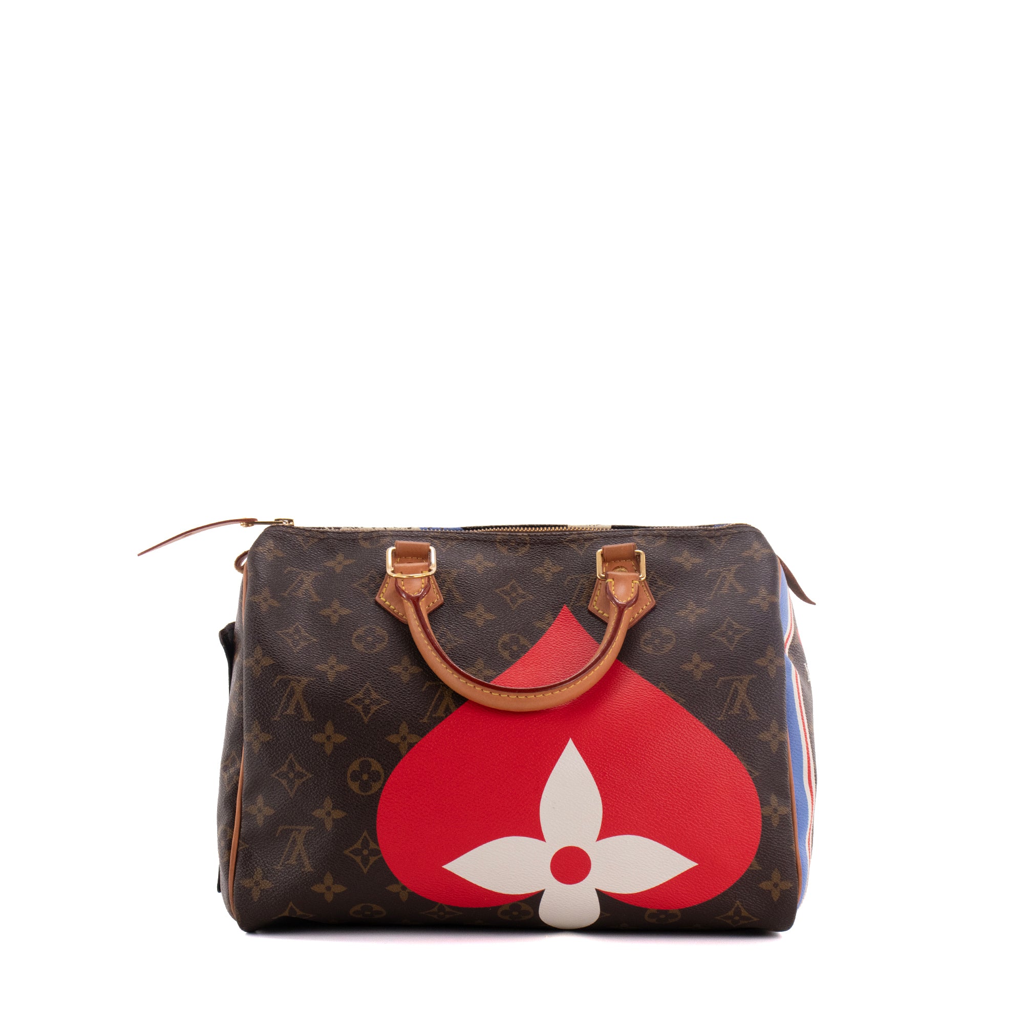LOUIS VUITTON - Sac à main Speedy Edition Limitée Game On Louis Vuitton en toile enduite monogrammée