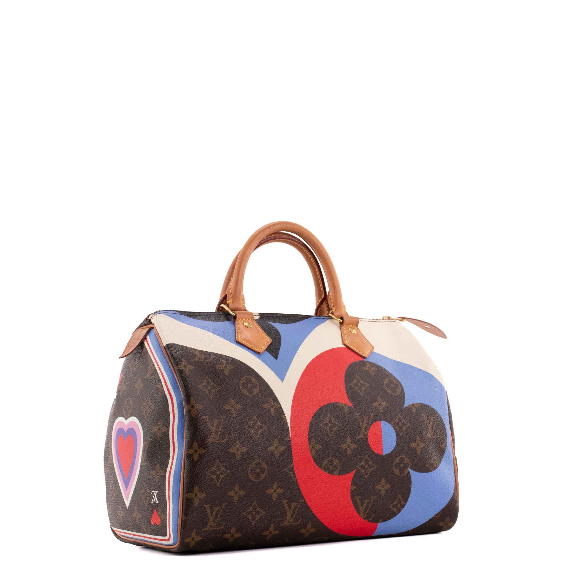 LOUIS VUITTON - Sac à main Speedy Edition Limitée Game On Louis Vuitton en toile enduite monogrammée