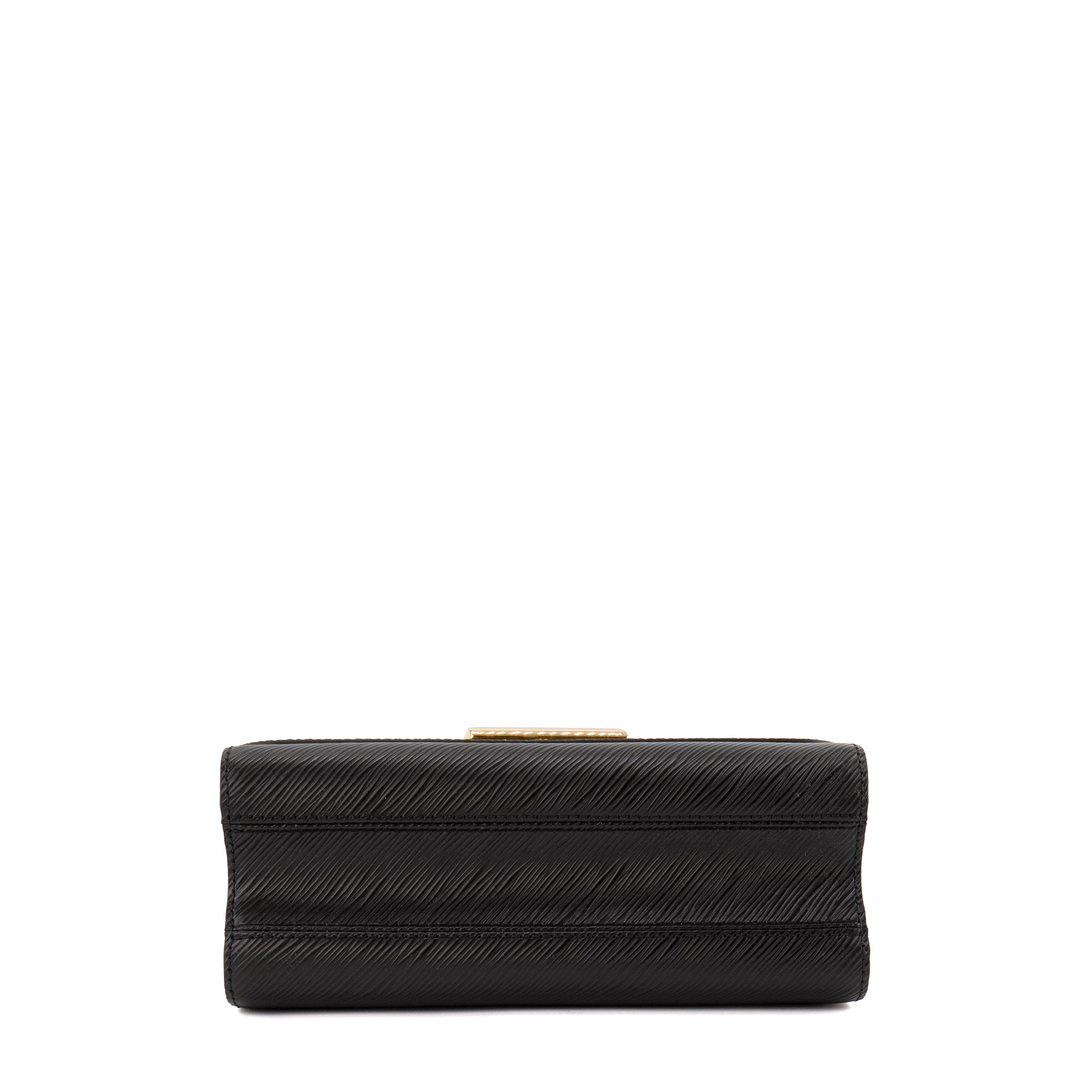 LOUIS VUITTON - Sac à main Twist One Handle Louis Vuitton en cuir épi noir édition limitée