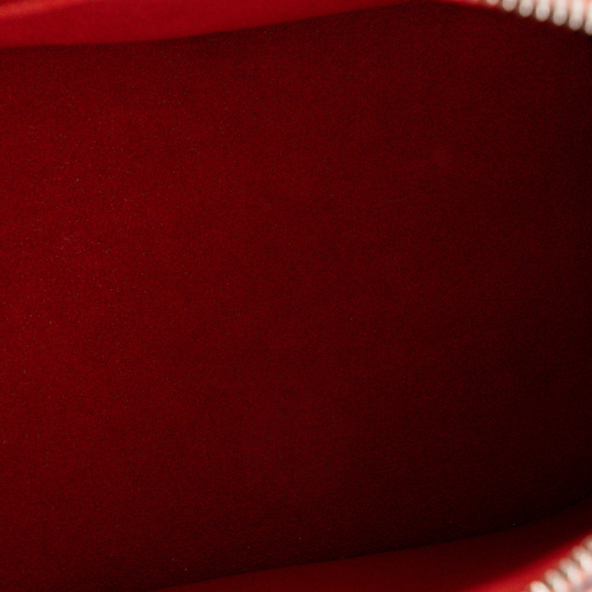 LOUIS VUITTON - Sac à bandoulière Alma BB Louis Vuitton en cuir épi rouge