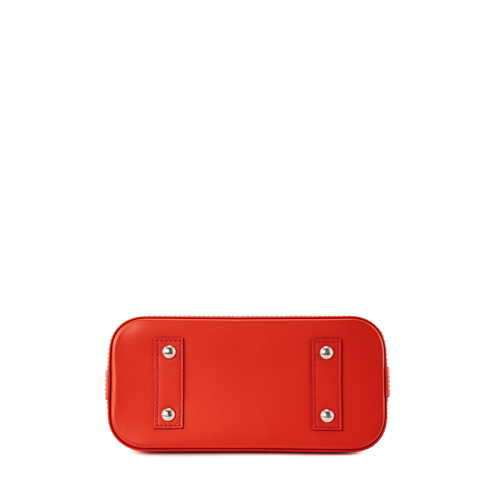 LOUIS VUITTON - Sac à bandoulière Alma BB Louis Vuitton en cuir épi rouge