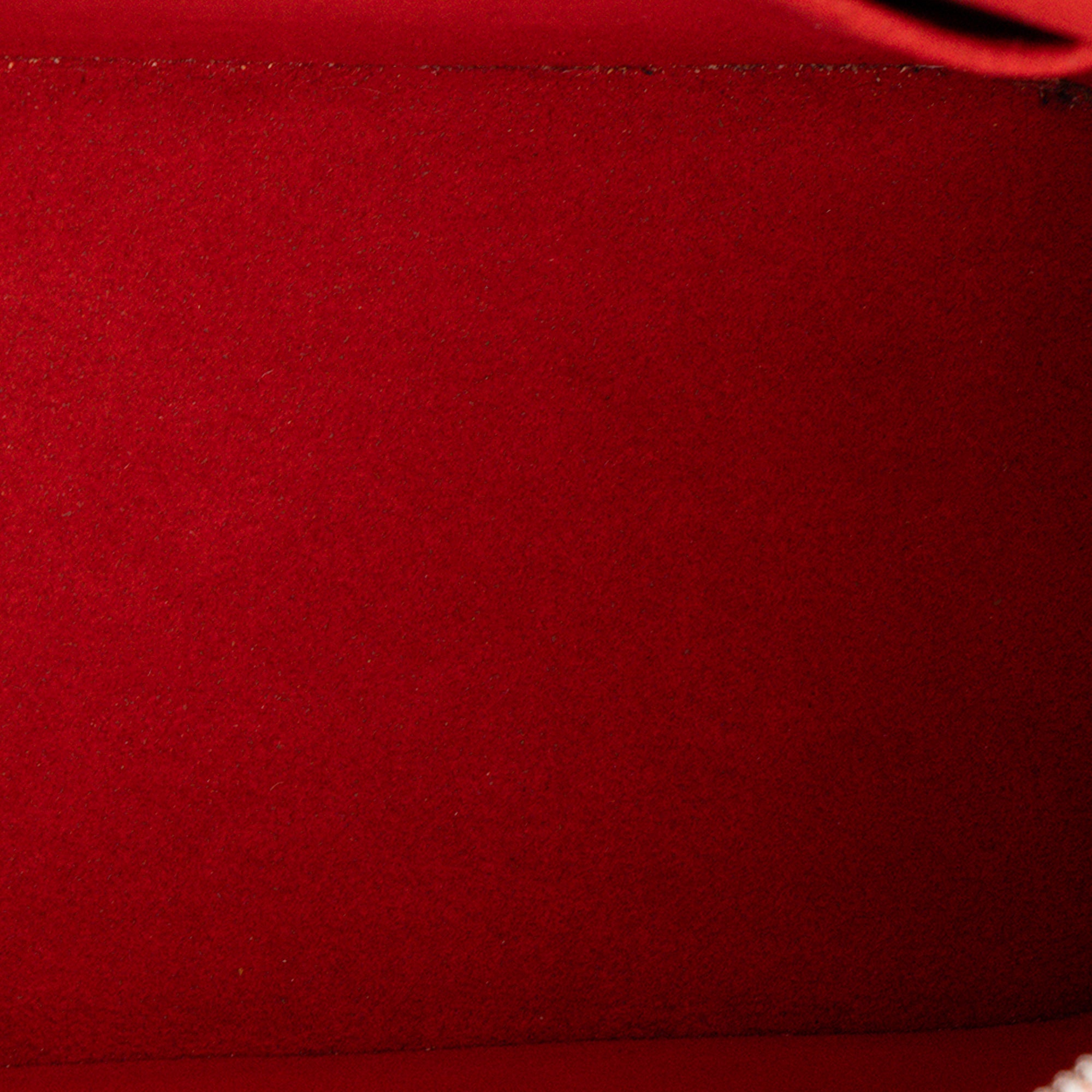LOUIS VUITTON - Sac à bandoulière Alma BB Louis Vuitton en cuir épi rouge