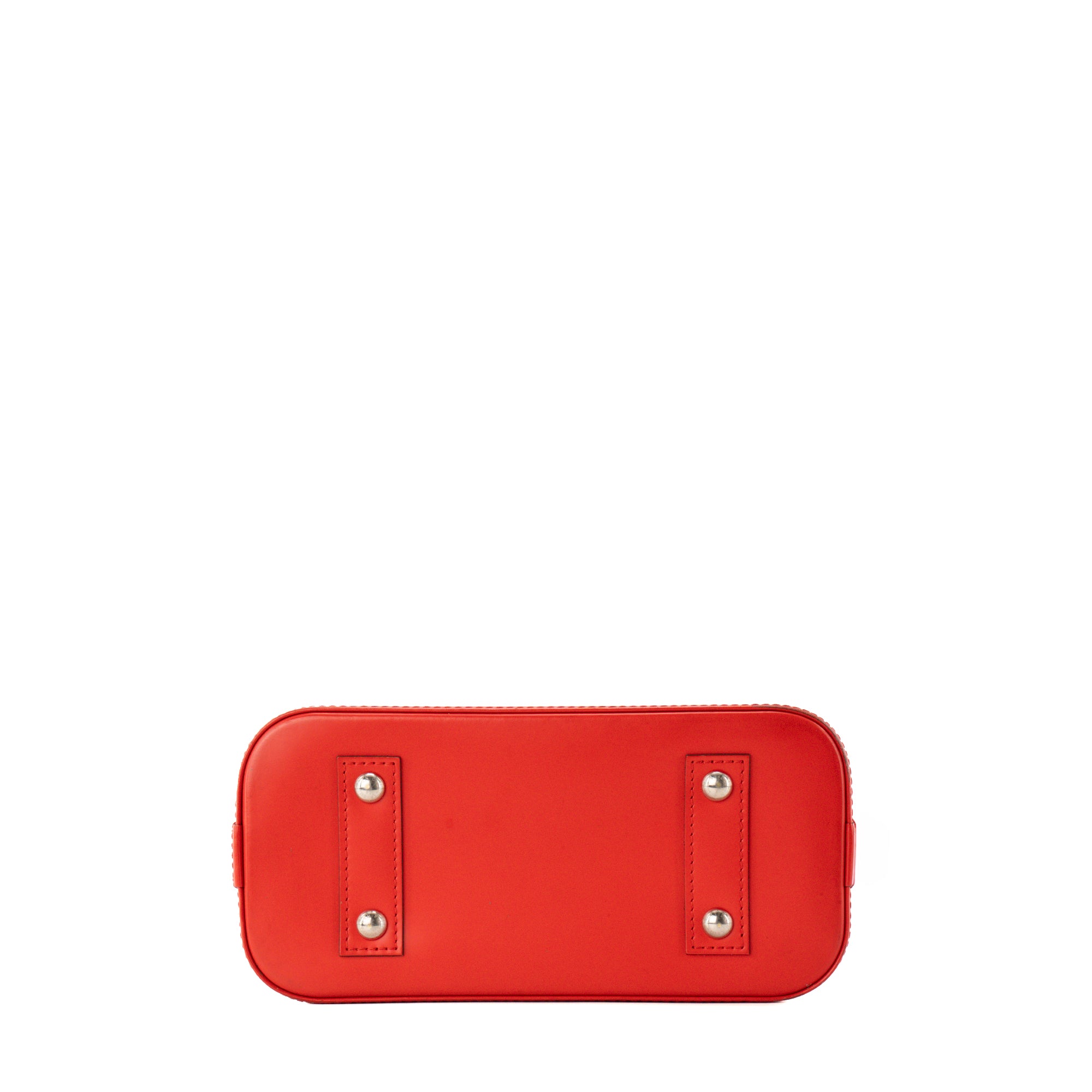 LOUIS VUITTON - Sac à bandoulière Alma BB Louis Vuitton en cuir épi rouge