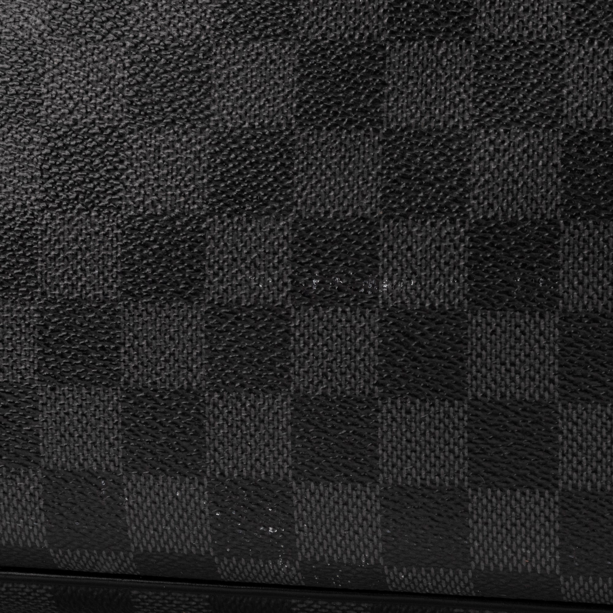 LOUIS VUITTON - Sac bandoulière District Louis Vuitton en toile enduite damier graphite