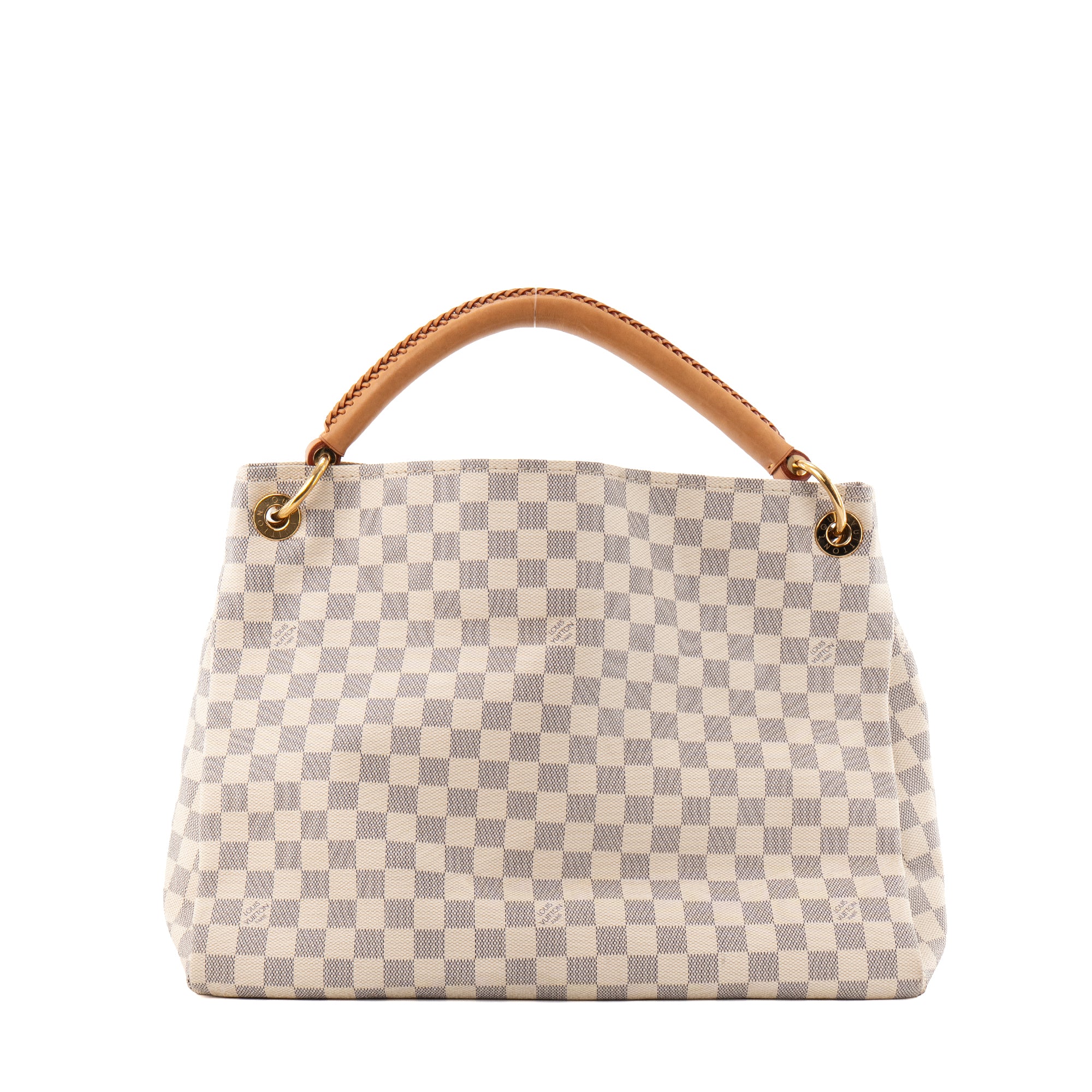 LOUIS VUITTON - Sac cabas Artsy Louis Vuitton en toile enduite damier azur
