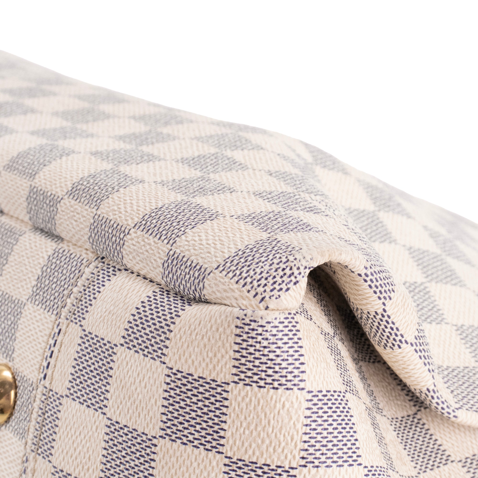 LOUIS VUITTON - Sac cabas Artsy Louis Vuitton en toile enduite damier azur
