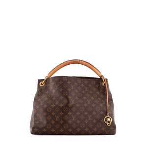 LOUIS VUITTON - Sac cabas Artsy MM Louis Vuitton en toile enduite monogrammée