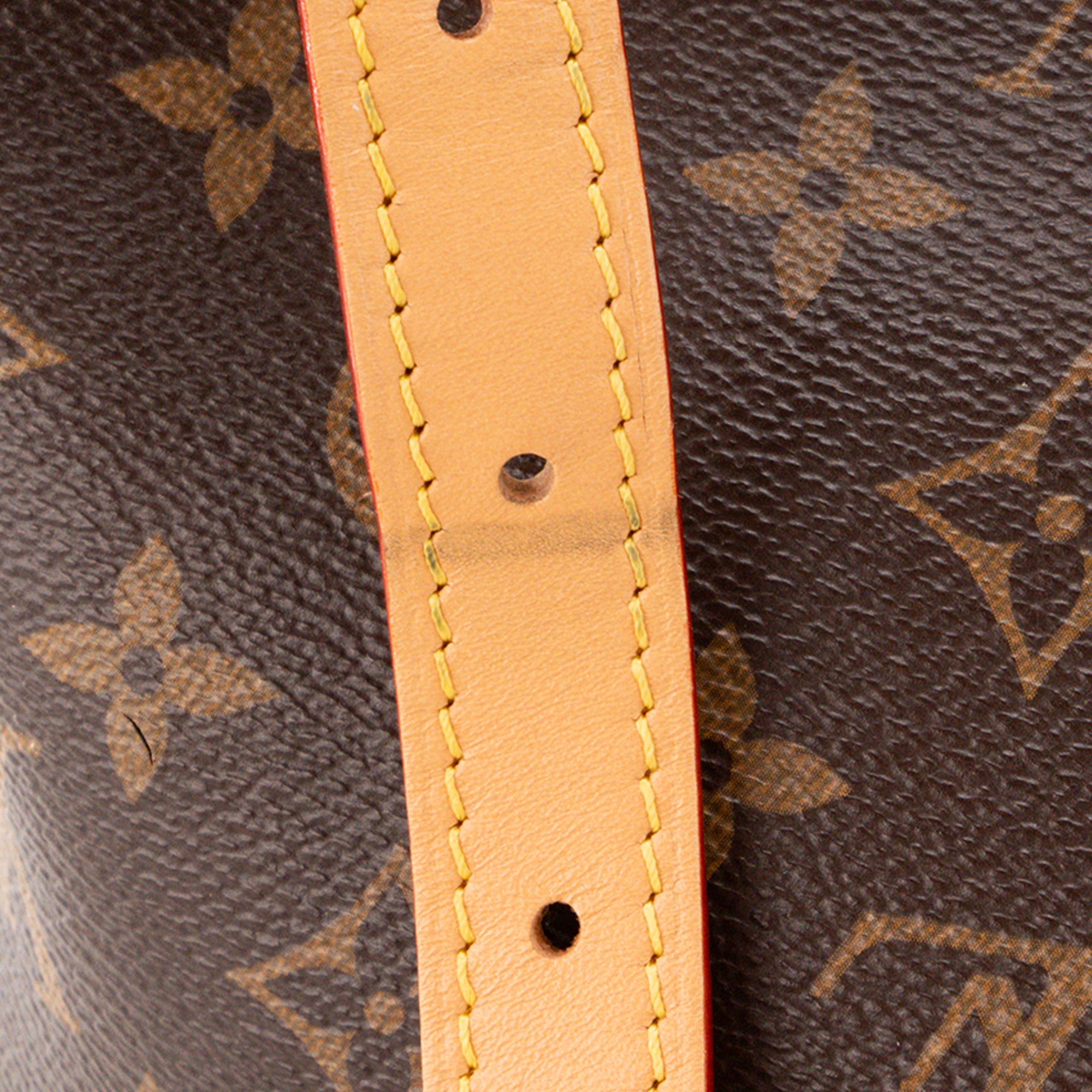 LOUIS VUITTON - Sac cabas CarryAll MM Louis Vuitton en toile enduite monogrammée