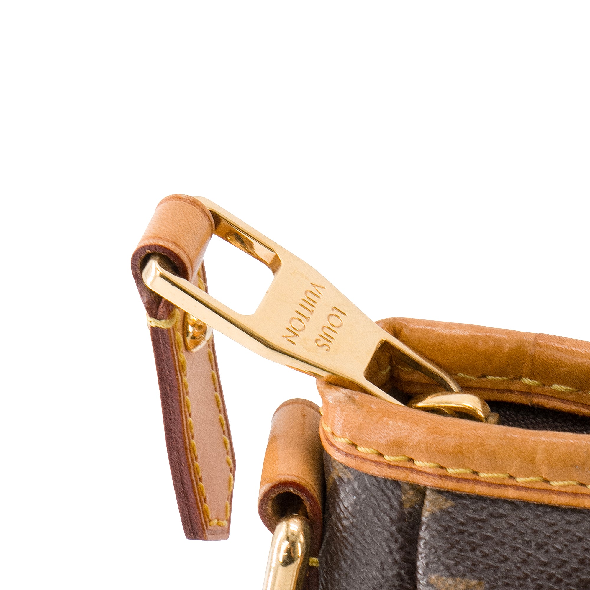 LOUIS VUITTON - Sac cabas Estrela MM Louis Vuitton en toile enduite monogrammée marron