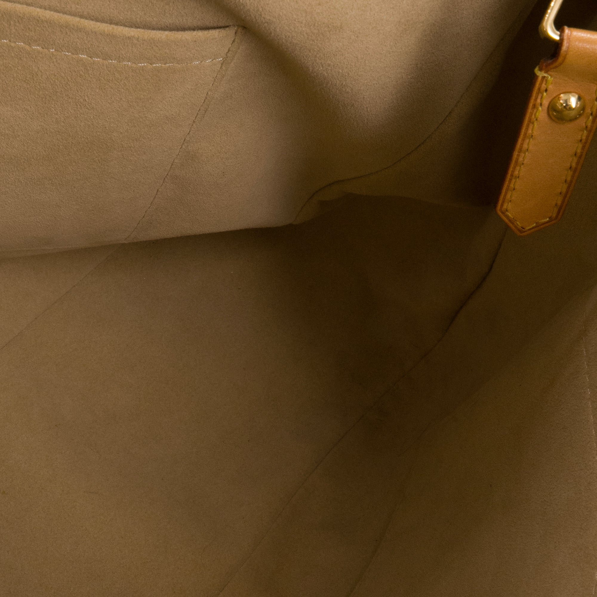 LOUIS VUITTON - Sac cabas Estrela MM Louis Vuitton en toile enduite monogrammée marron