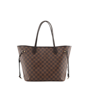 LOUIS VUITTON - Sac cabas Nervefull MM Louis Vuitton en toile enduite damier ébène
