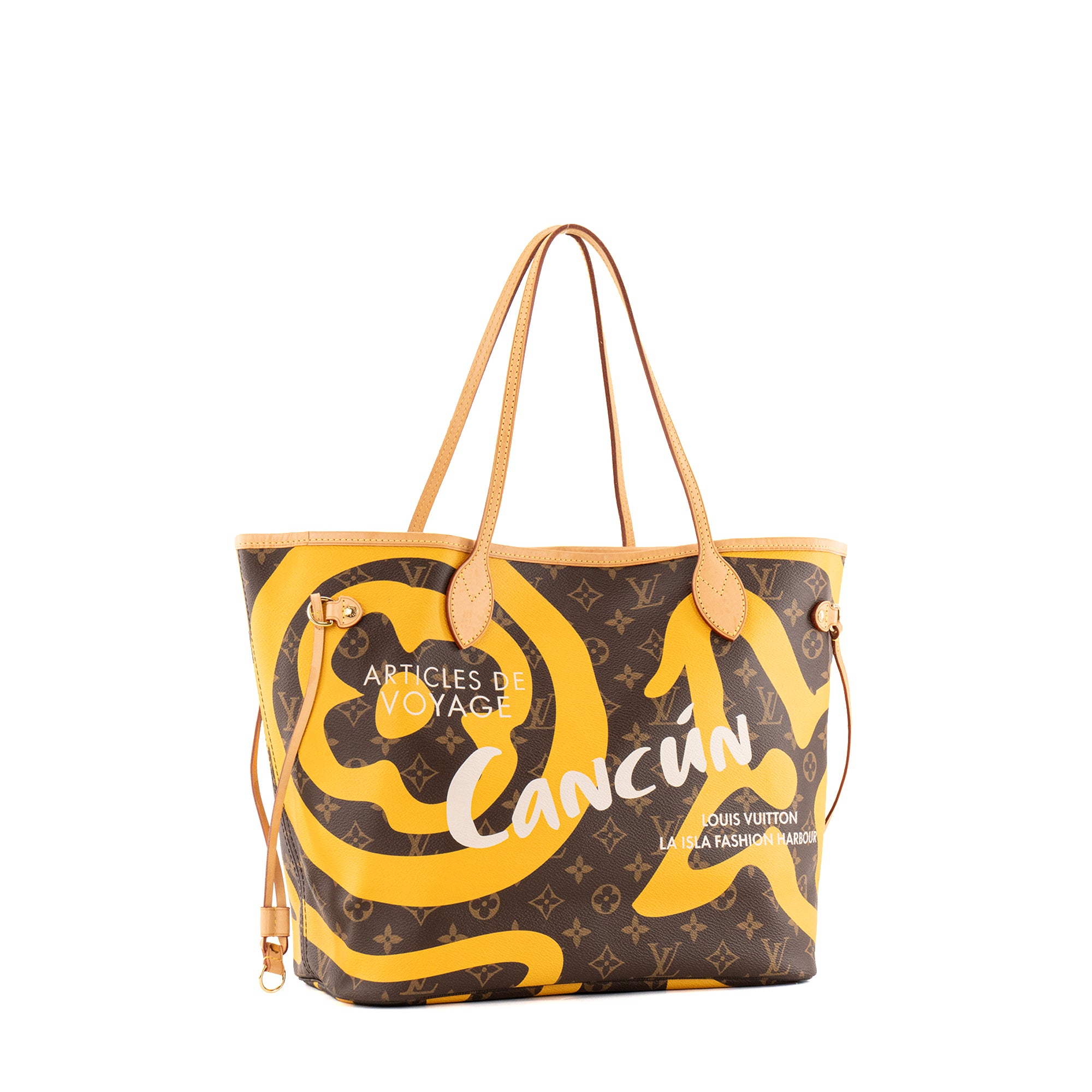 LOUIS VUITTON - Sac Cabas Neverfull Cancun Louis Vuitton en toile enduite monogrammée édition limitée