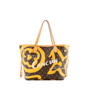 LOUIS VUITTON - Sac Cabas Neverfull Cancun Louis Vuitton en toile enduite monogrammée édition limitée