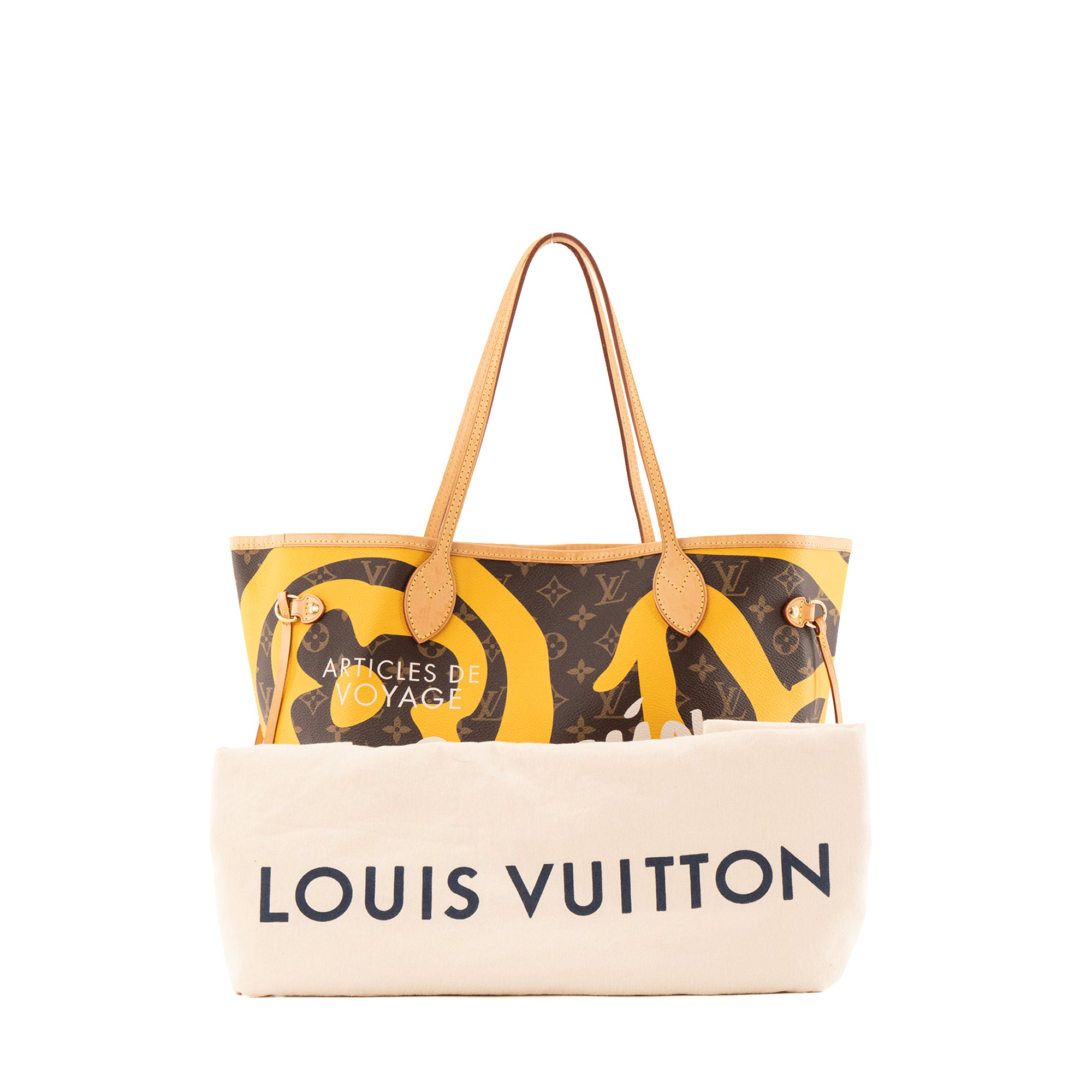 LOUIS VUITTON - Sac Cabas Neverfull Cancun Louis Vuitton en toile enduite monogrammée édition limitée