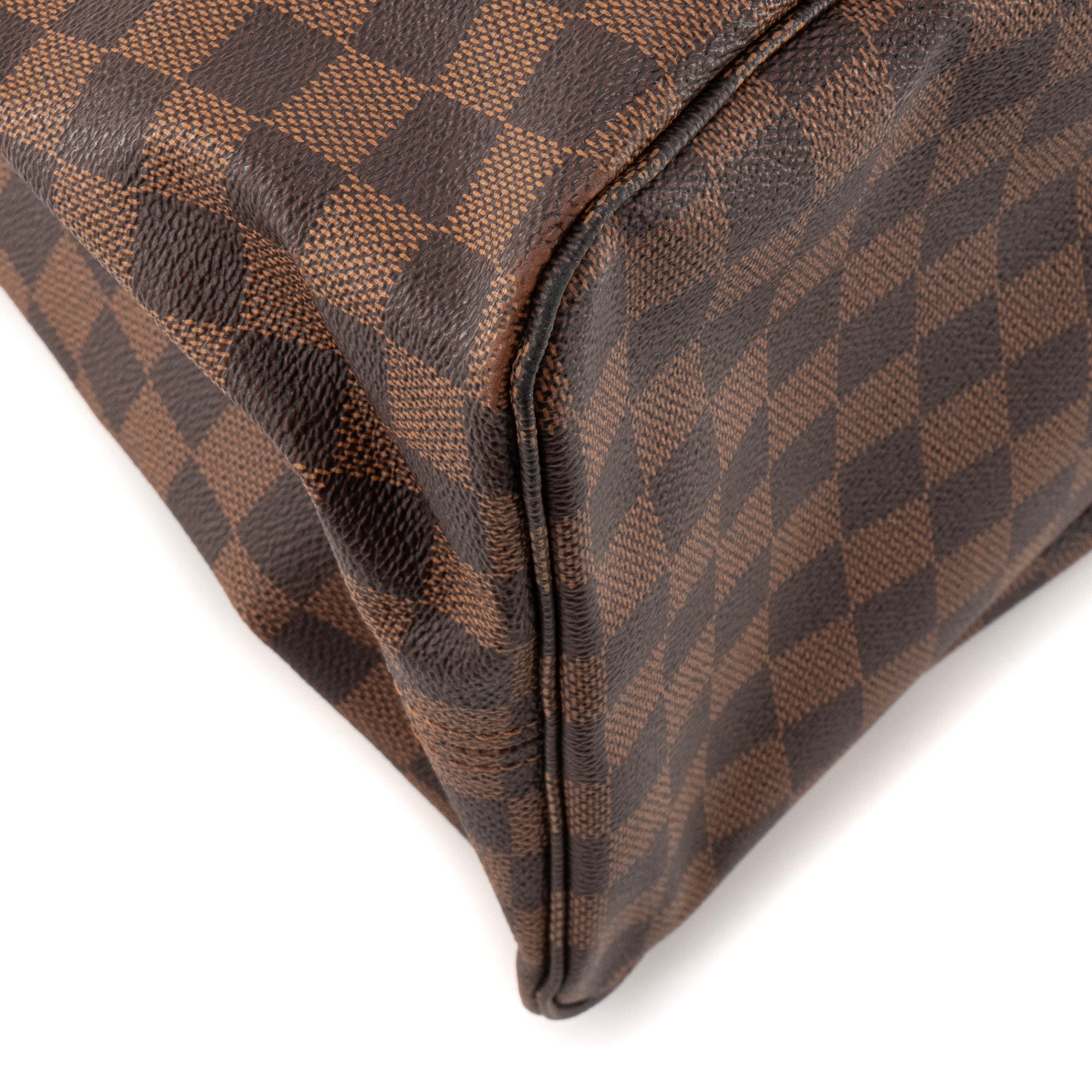 LOUIS VUITTON - Sac cabas Neverfull GM Louis Vuitton en toile enduite damier ébène