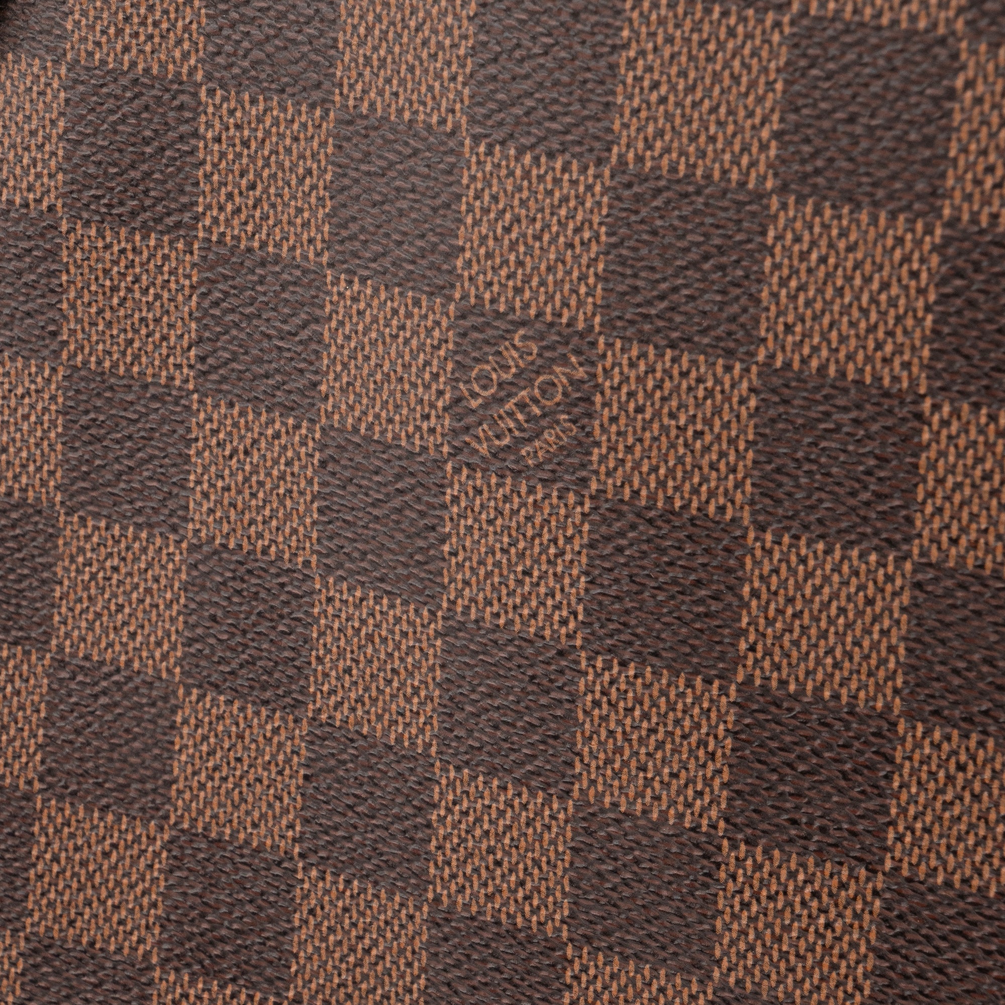 LOUIS VUITTON - Sac cabas Neverfull MM Louis Vuitton en toile enduite damier ébène
