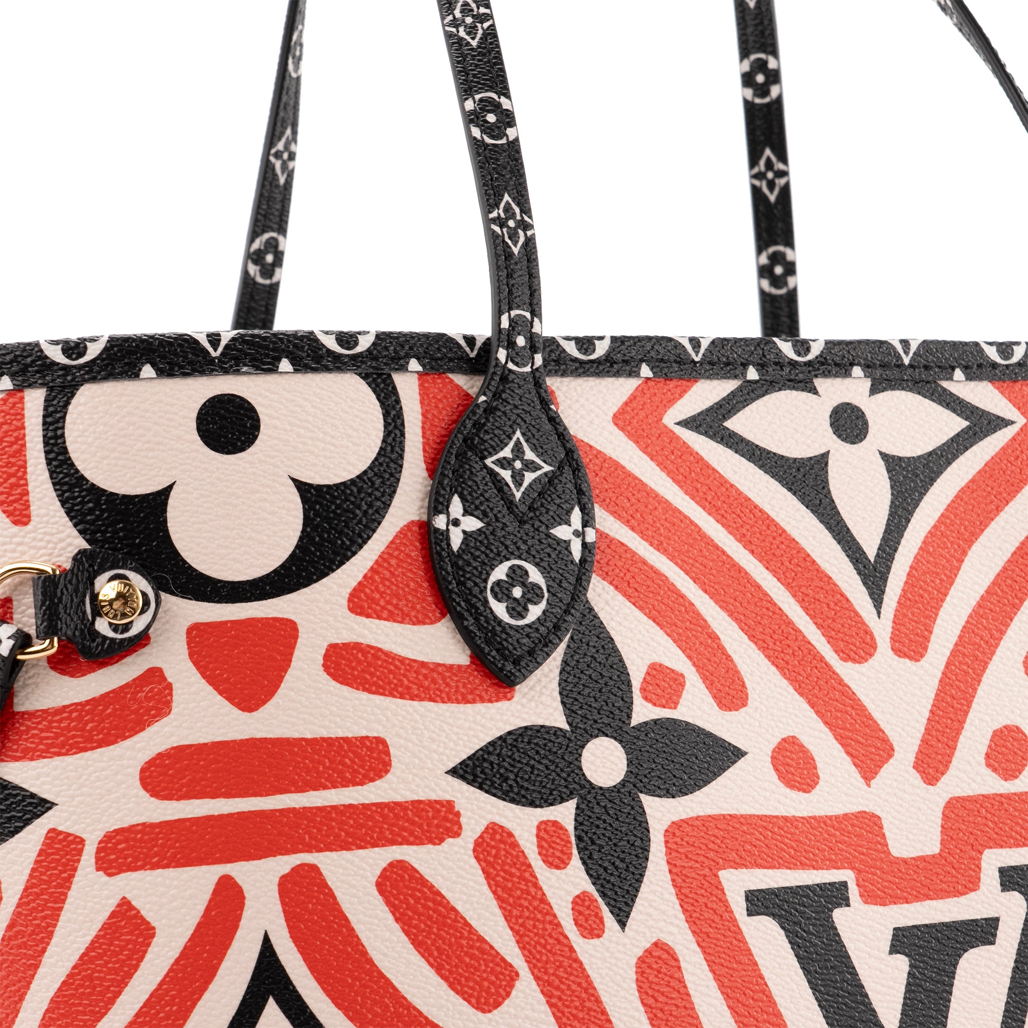 LOUIS VUITTON - Sac cabas Neverfull MM Crafty Louis Vuitton en toile monogrammée édition limitée