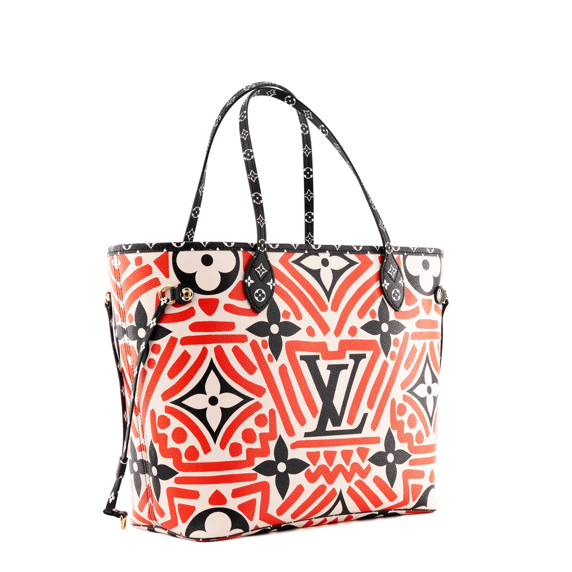 LOUIS VUITTON - Sac cabas Neverfull MM Crafty Louis Vuitton en toile monogrammée édition limitée
