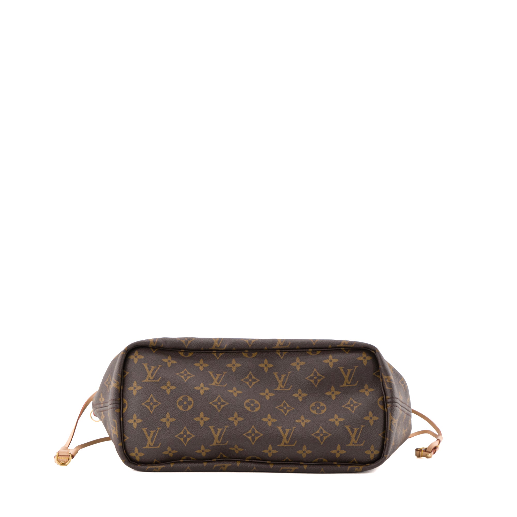 LOUIS VUITTON - Sac cabas Neverfull MM Inside Out Louis Vuitton réversible en toile enduite et toile jaune