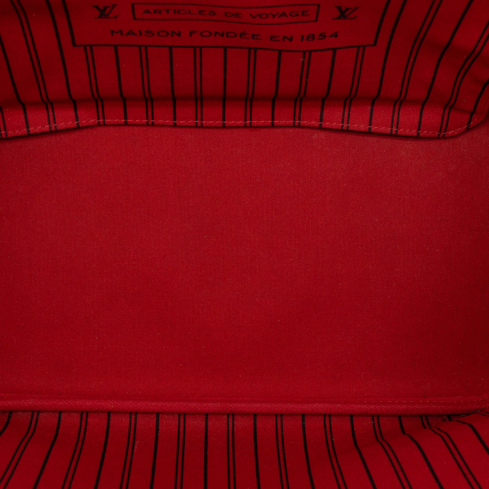 LOUIS VUITTON - Sac cabas Neverfull MM Louis Vuitton en toile enduite damier ébène
